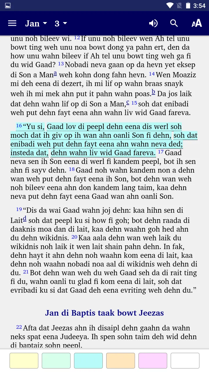 Belize Kriol Bible | Indus Appstore | Screenshot