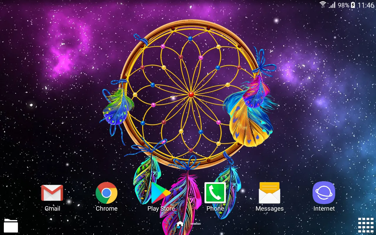 Dreamcatcher Live Wallpaper | Indus Appstore | Screenshot