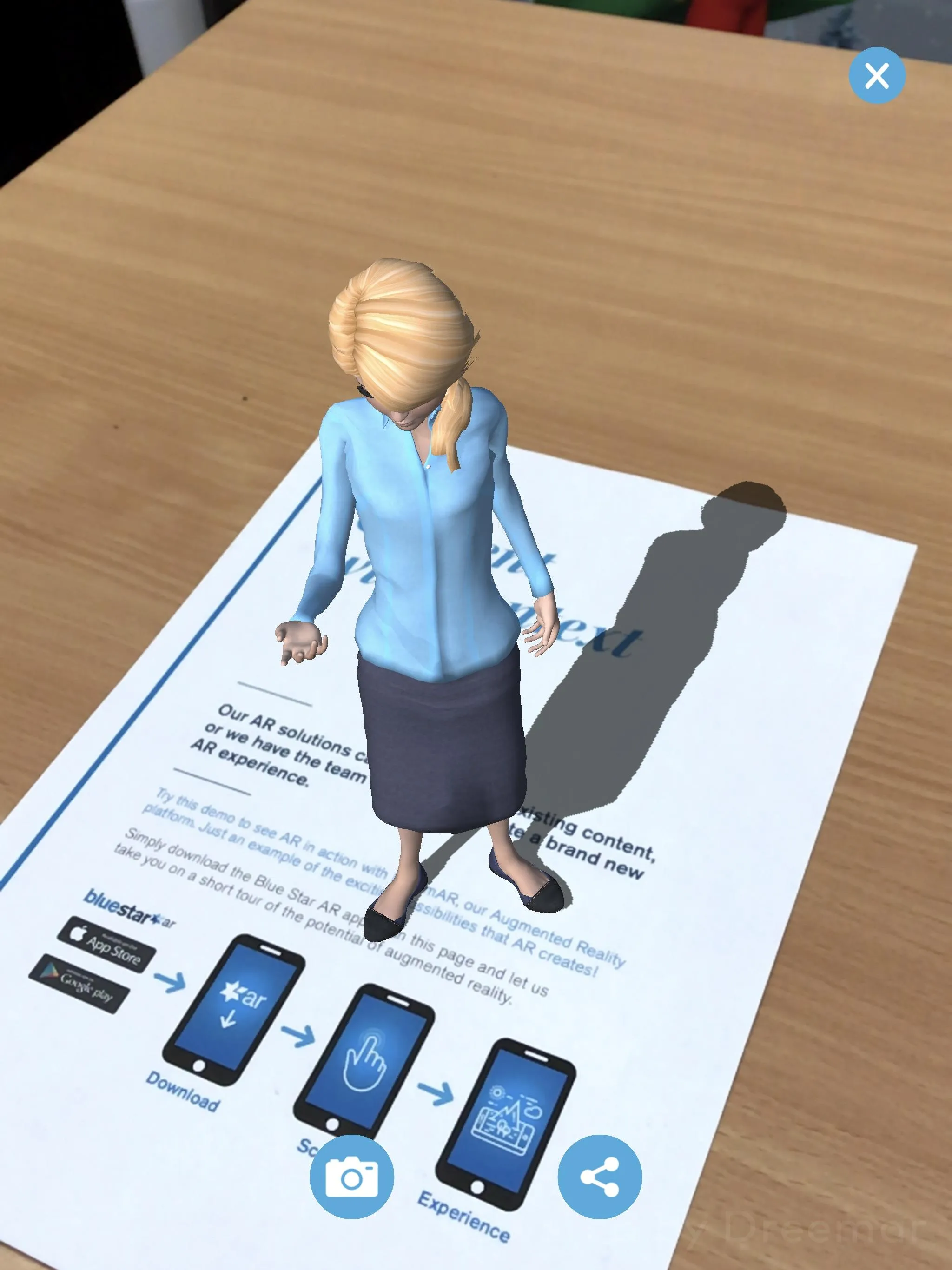 Bluestar AR | Indus Appstore | Screenshot