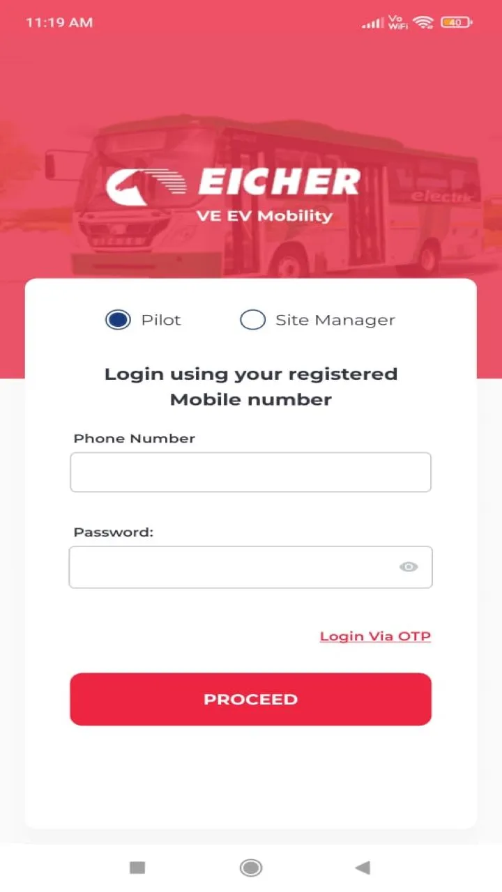 VE ElectroMobility Driver App | Indus Appstore | Screenshot