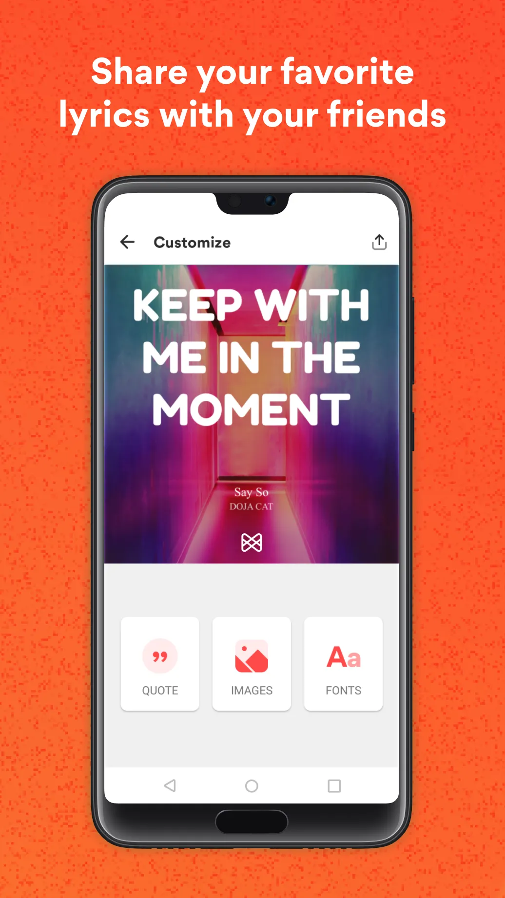 Musixmatch: lyrics finder | Indus Appstore | Screenshot