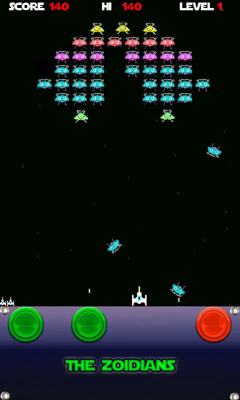 The Zoidians Invaders | Indus Appstore | Screenshot