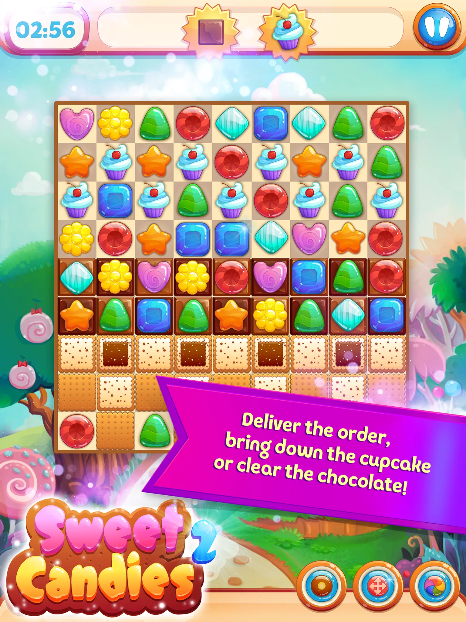 Sweet Candies 2 - Match 3 | Indus Appstore | Screenshot