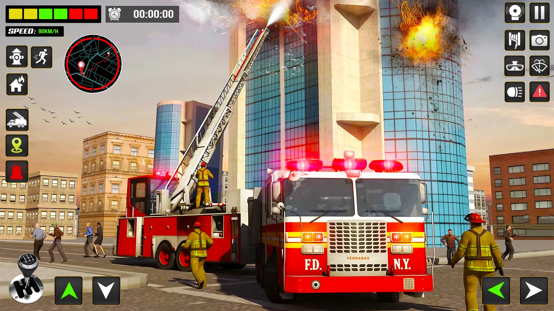 Fire Engine Truck Driving Sim | Indus Appstore | Screenshot