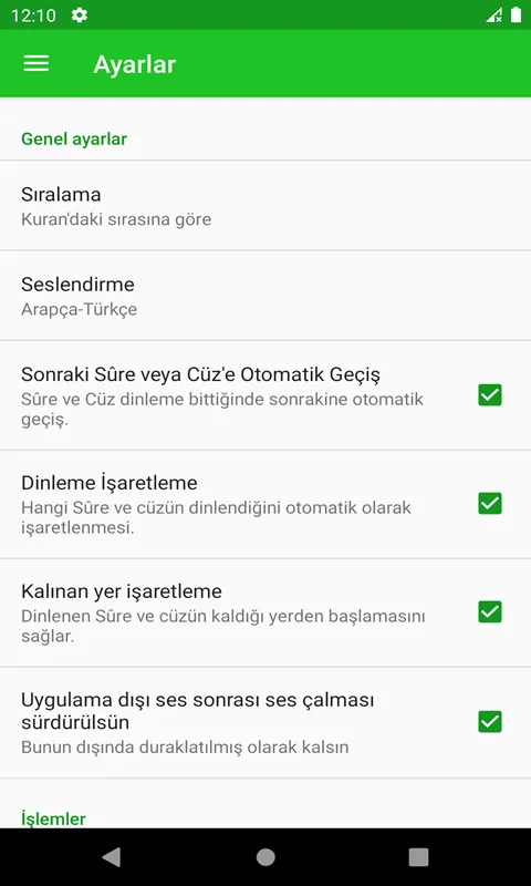 Kur'an-ı Kerim Meal Dinle | Indus Appstore | Screenshot