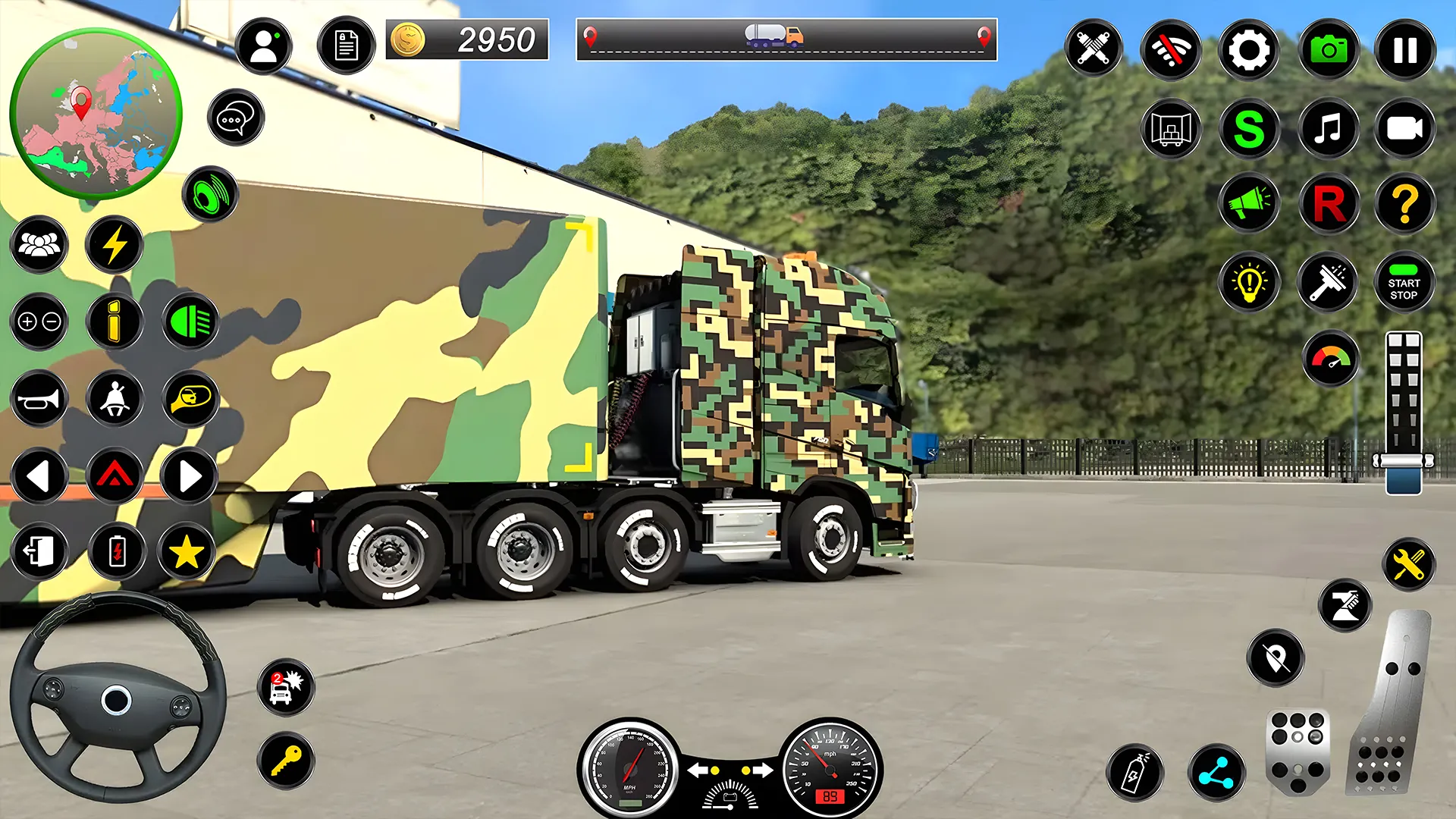 US Army War Truck Driving Game | Indus Appstore | Screenshot