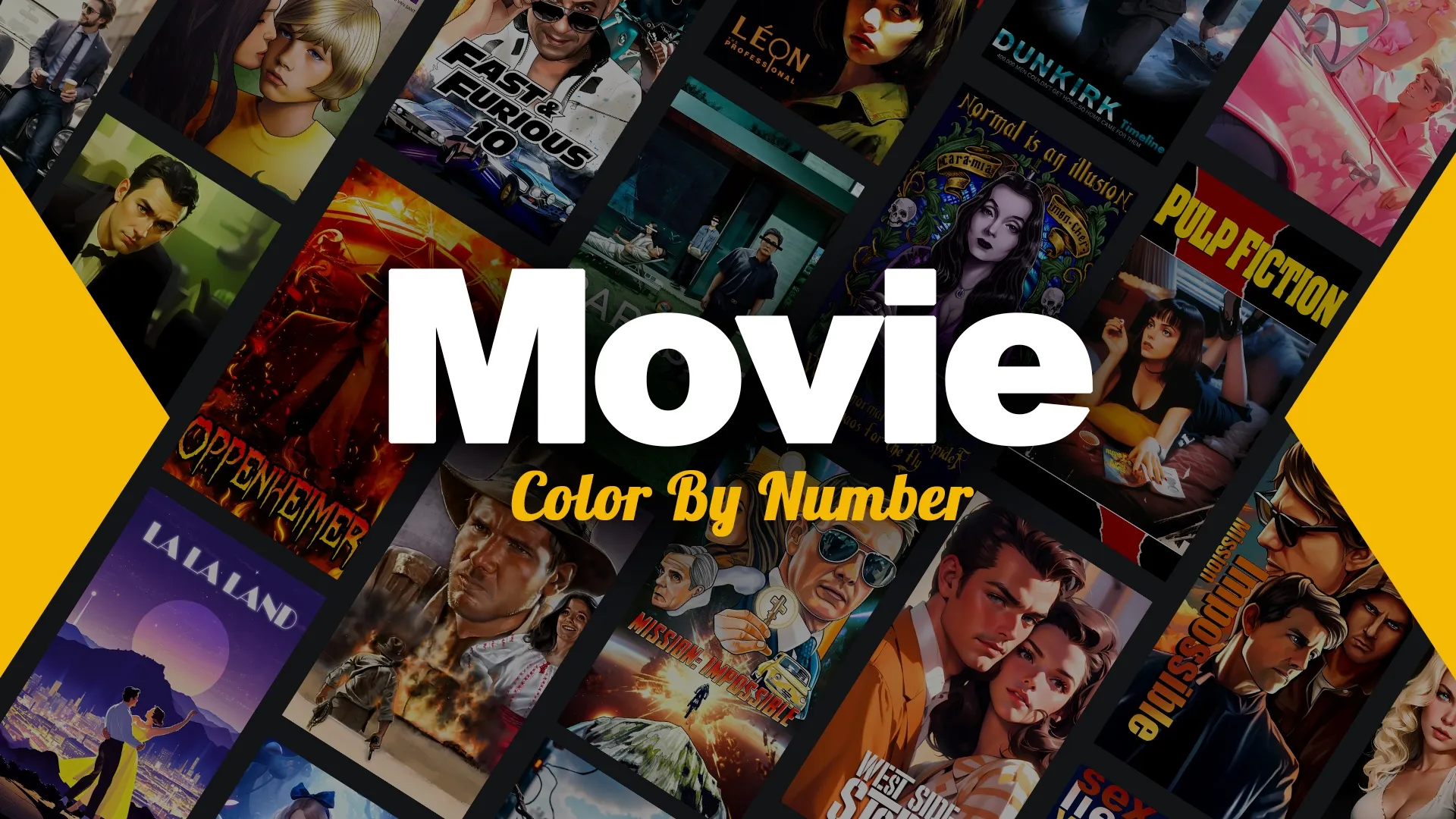 Movie Color, Color by number | Indus Appstore | Screenshot