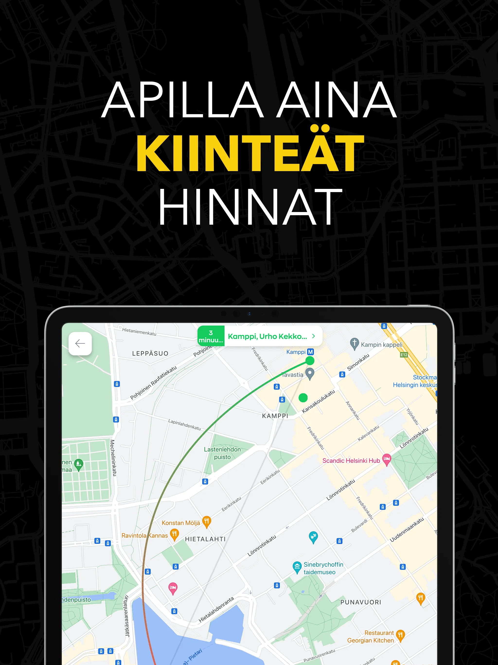 Taksi Helsinki | Indus Appstore | Screenshot