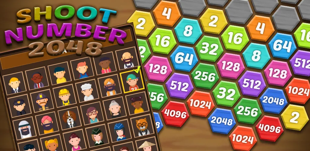 Shoot Number 2048: Puzzle game | Indus Appstore | Screenshot