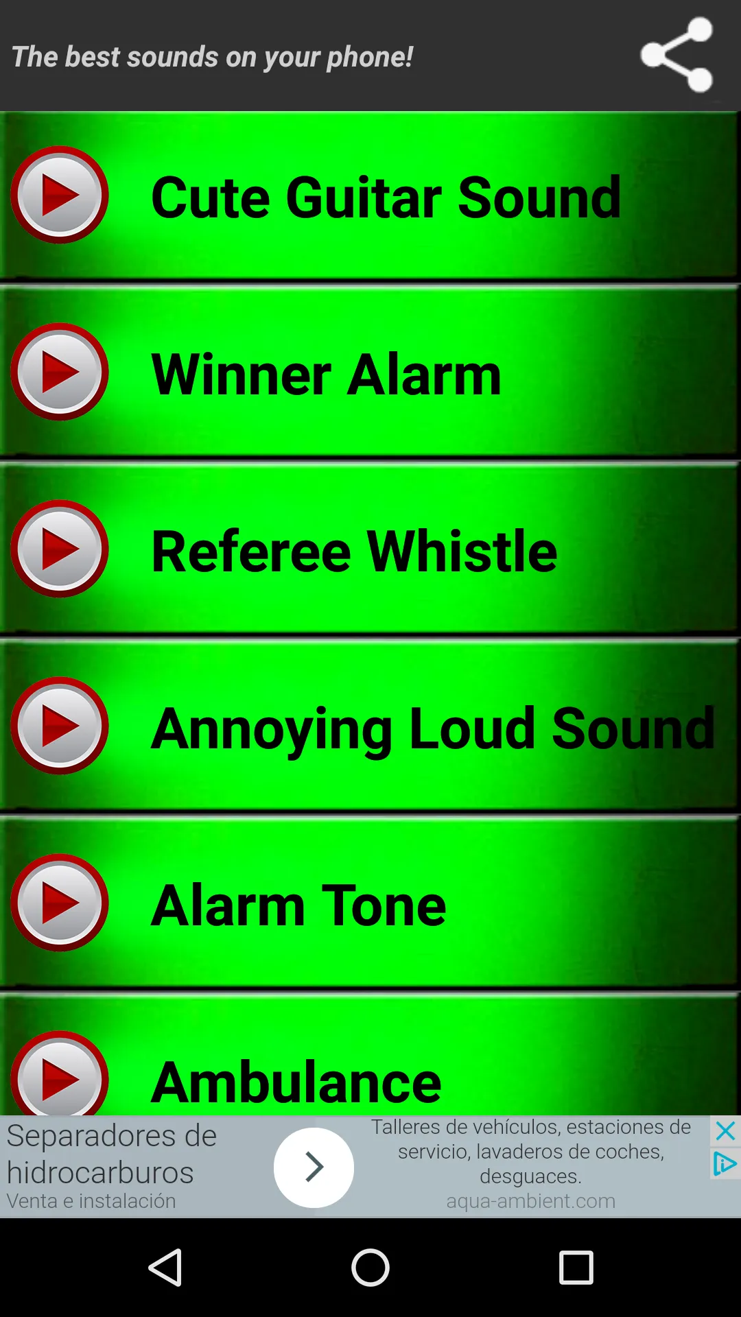 Loud Ringtones | Indus Appstore | Screenshot