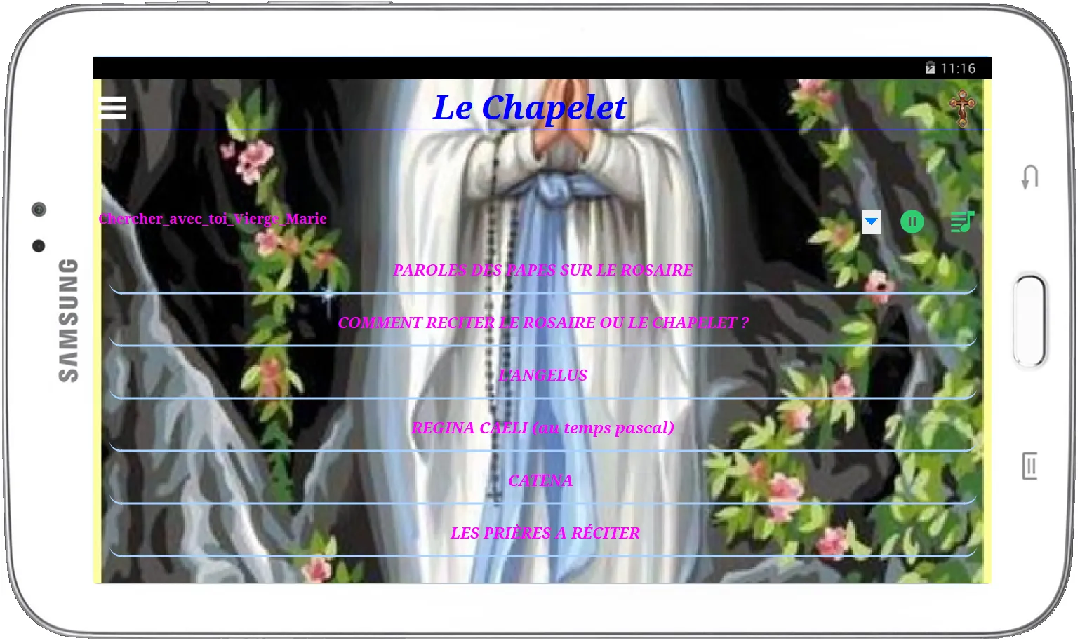 Chapelet et le Rosaire. | Indus Appstore | Screenshot