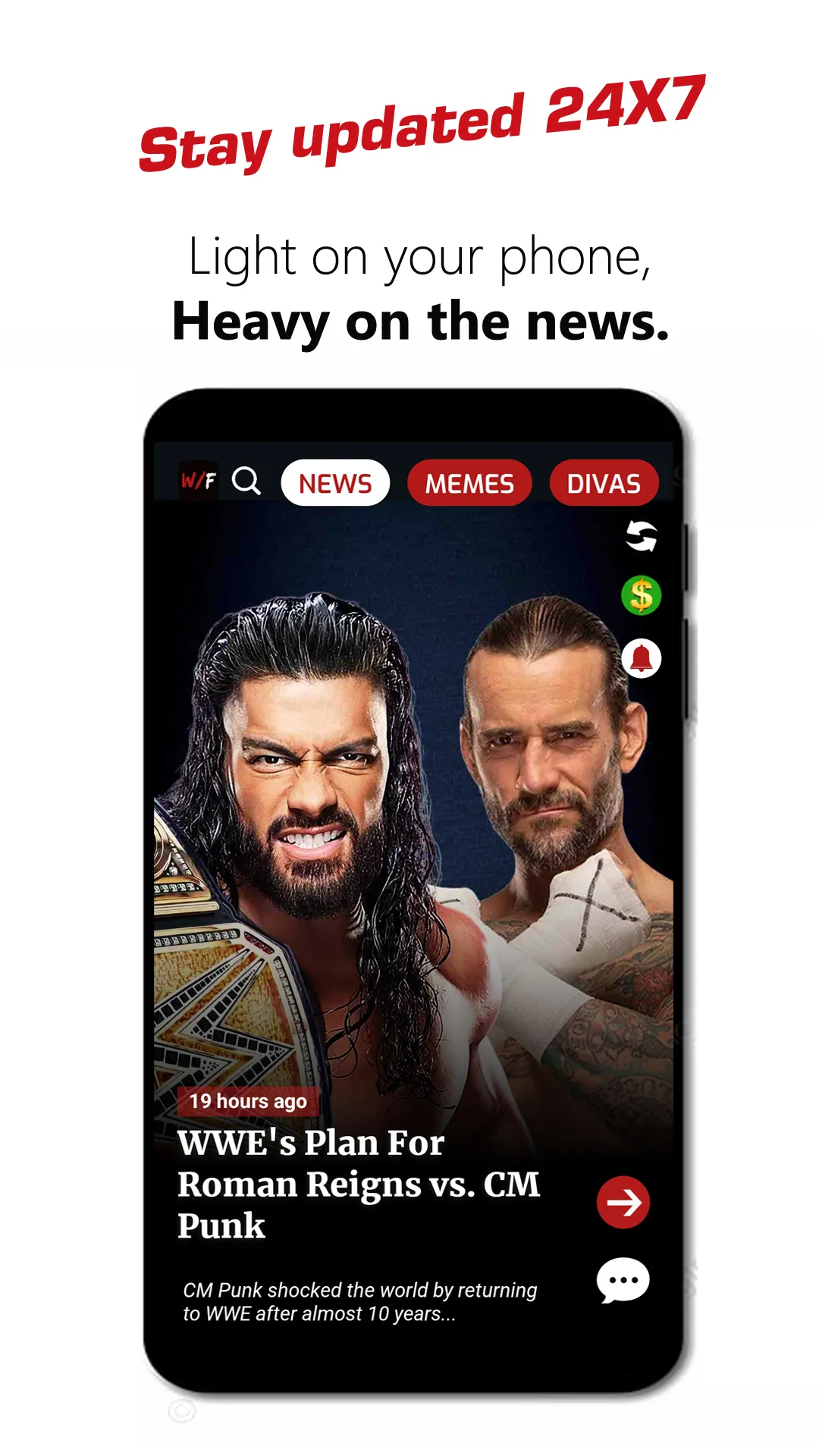 WrestleFeed - WWE & AEW News | Indus Appstore | Screenshot