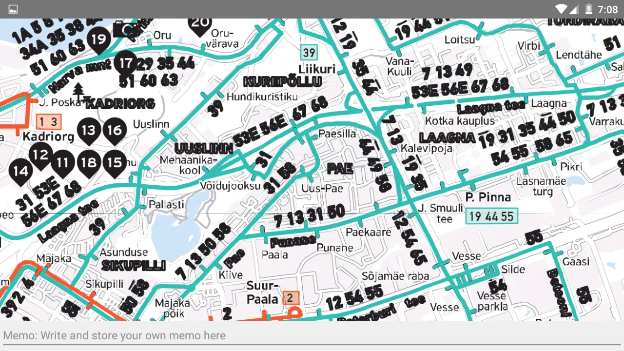 TALLINN BUS TRAM TROLLEY MAP | Indus Appstore | Screenshot