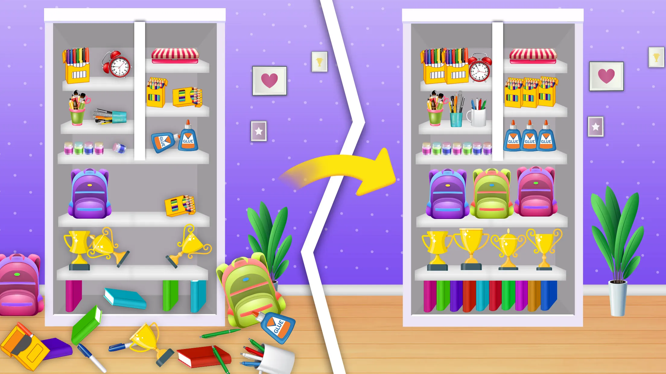 Stationery Organizer Game | Indus Appstore | Screenshot