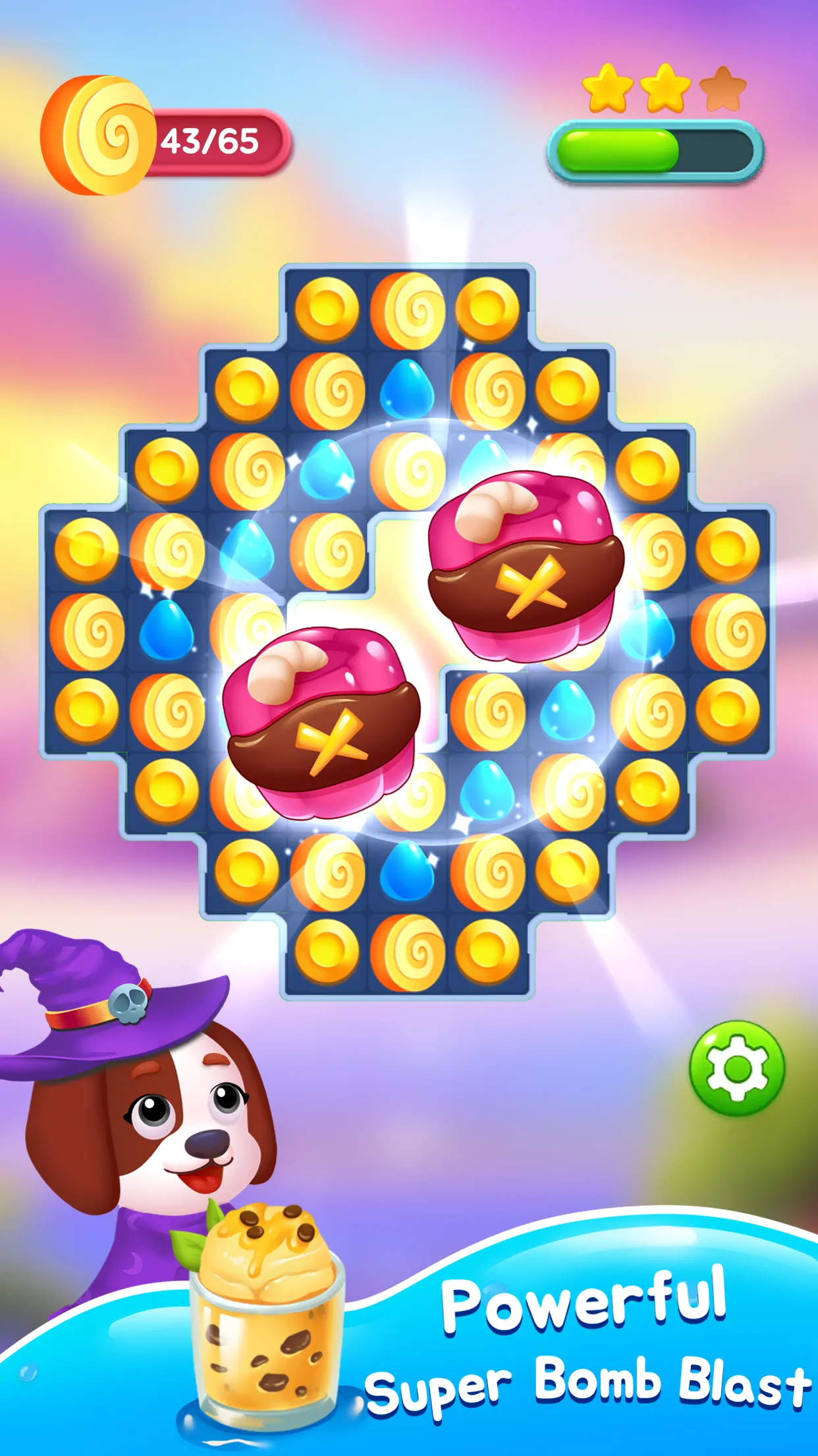 Candy Sweet Bee Puzzle Game | Indus Appstore | Screenshot