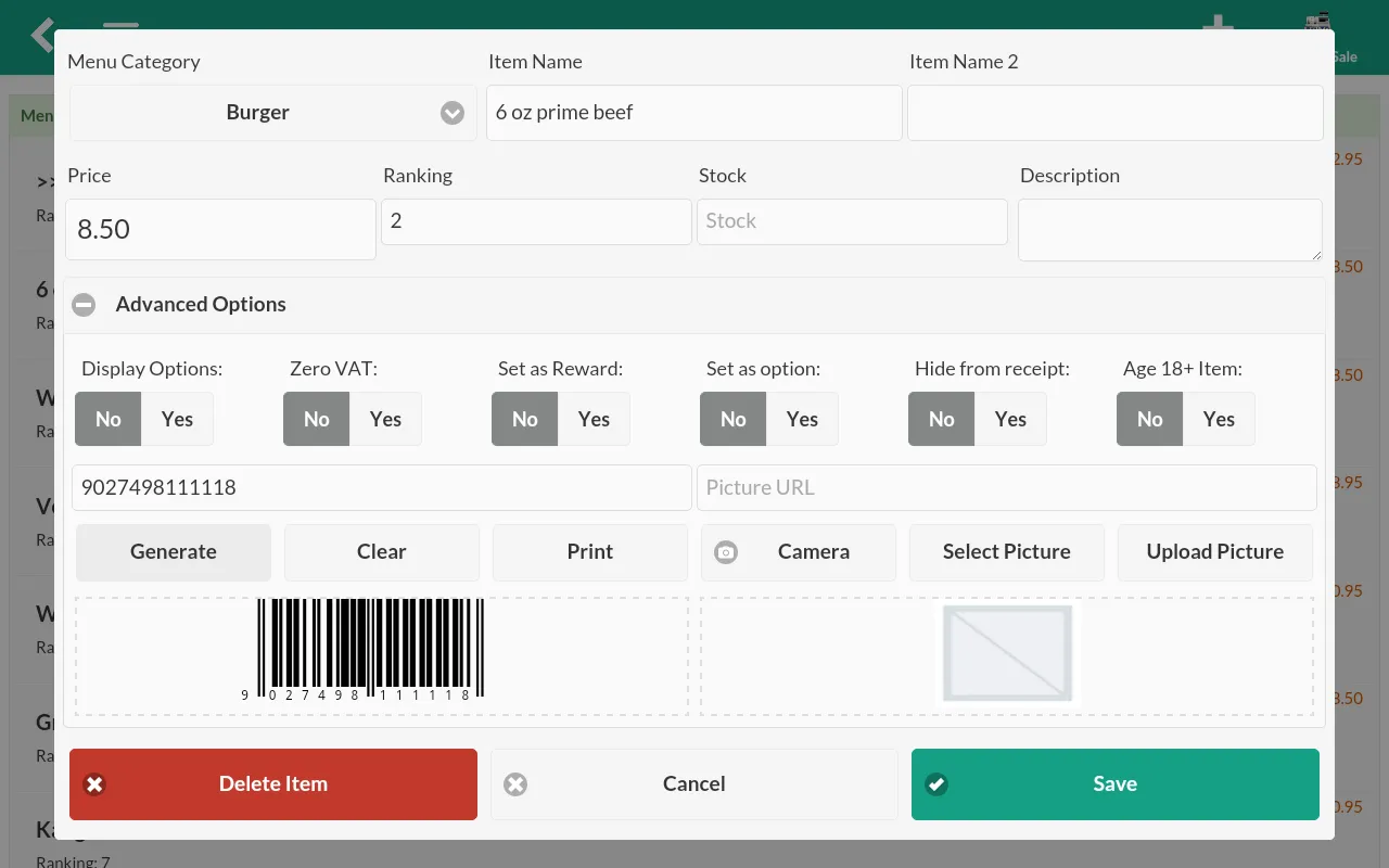 Pocket PoS - EPOS Till System | Indus Appstore | Screenshot
