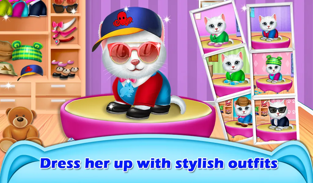 My Kitty Salon Makeover Games | Indus Appstore | Screenshot