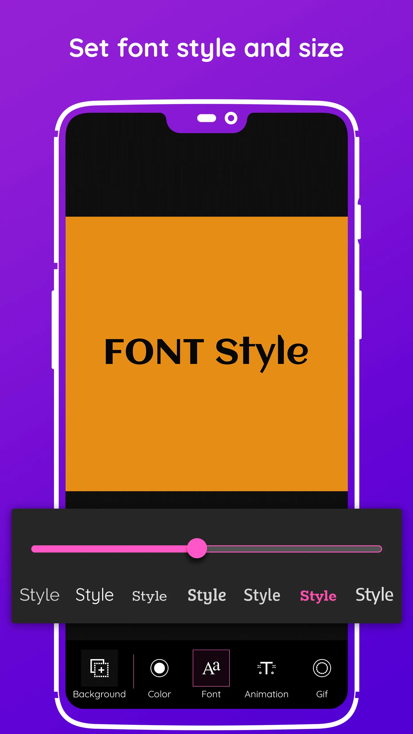 Text Animation GIF Maker | Indus Appstore | Screenshot