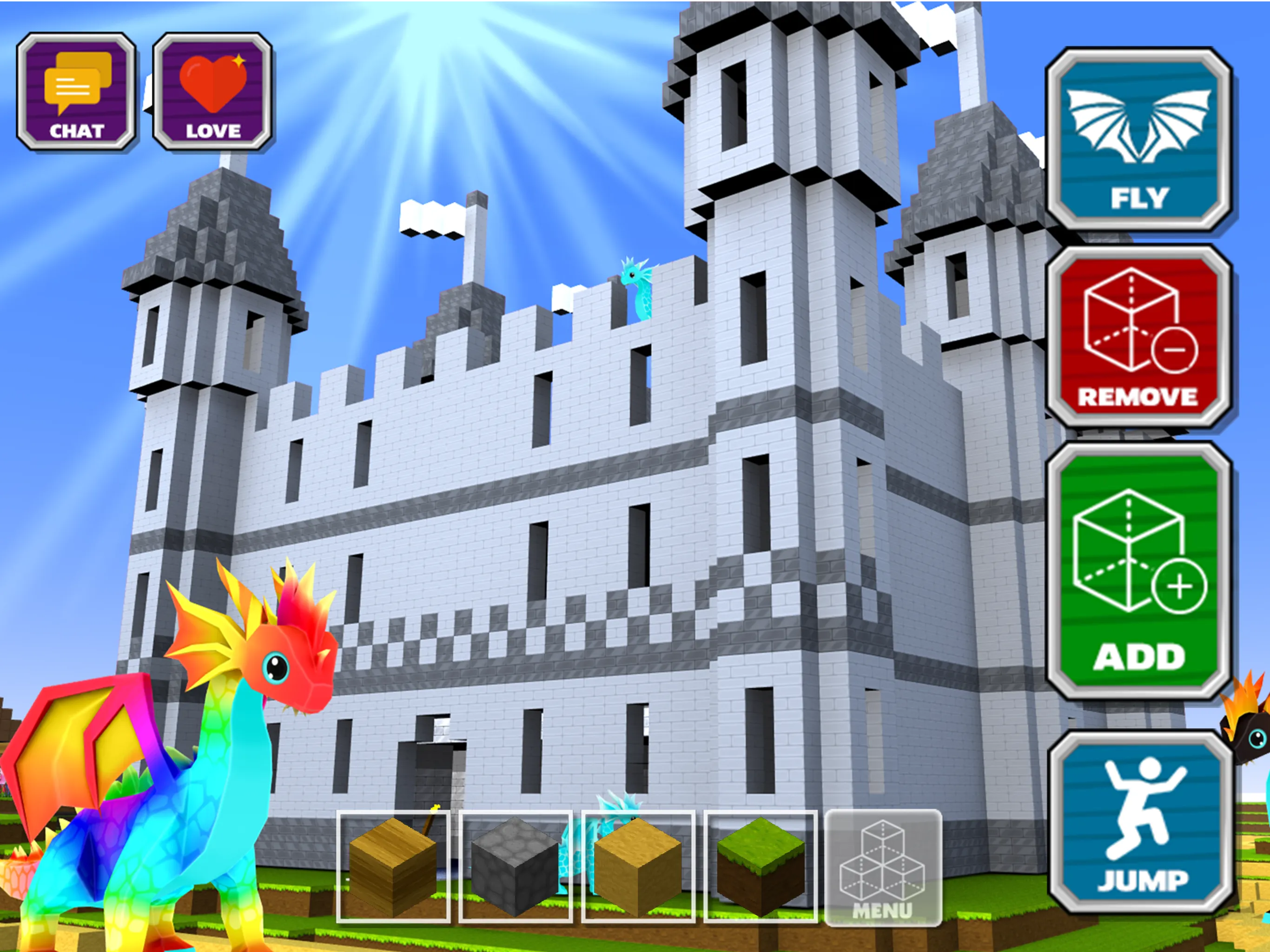 Dragon Craft Building Game | Indus Appstore | Screenshot