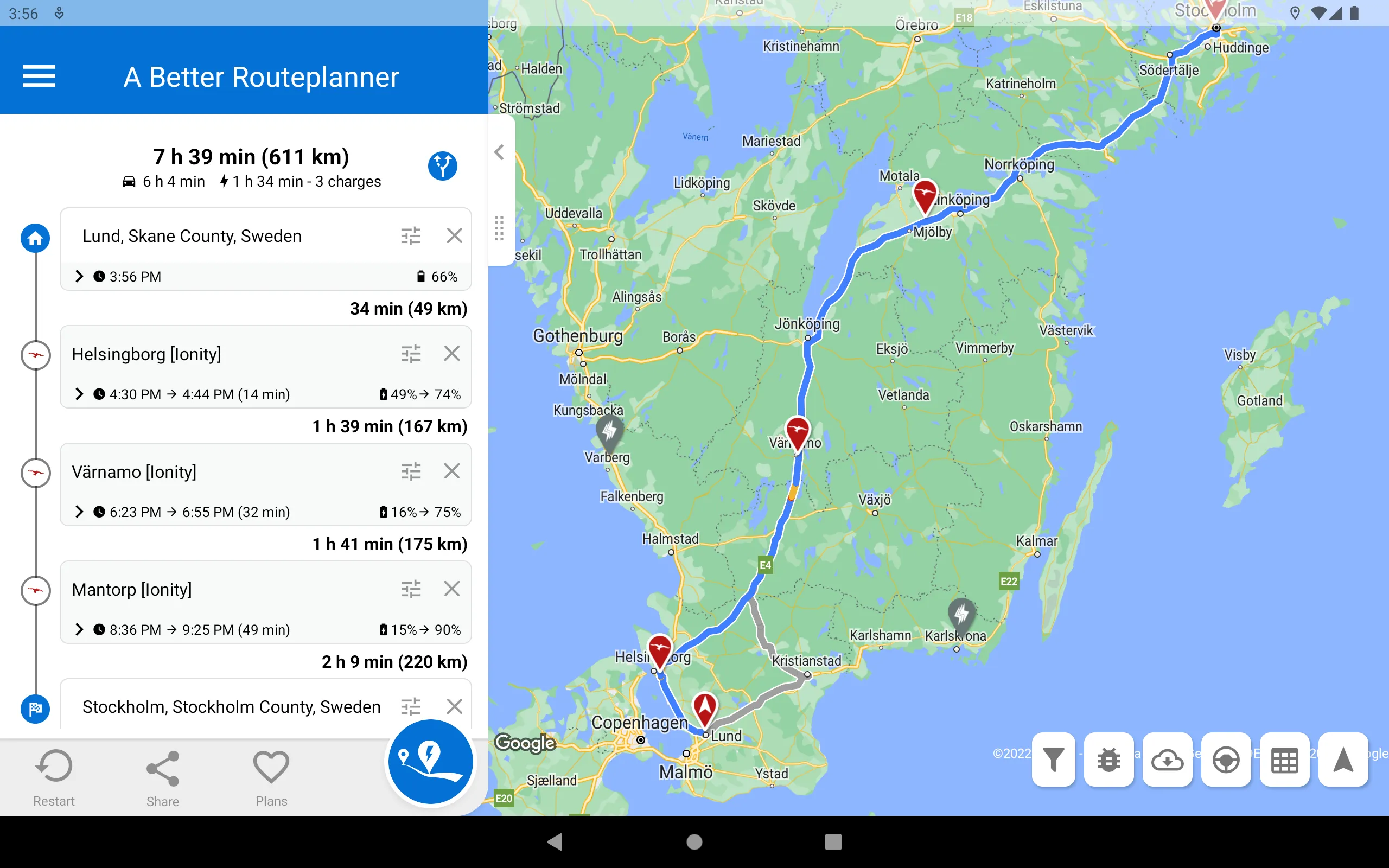 A Better Routeplanner (ABRP) | Indus Appstore | Screenshot