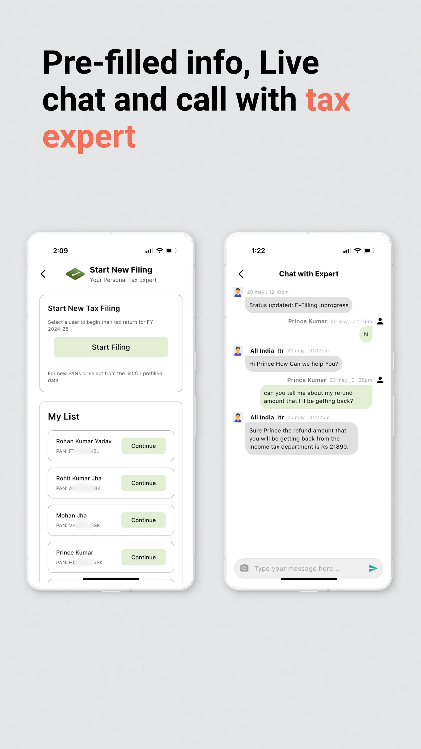 Income Tax Filing, ITR - India | Indus Appstore | Screenshot