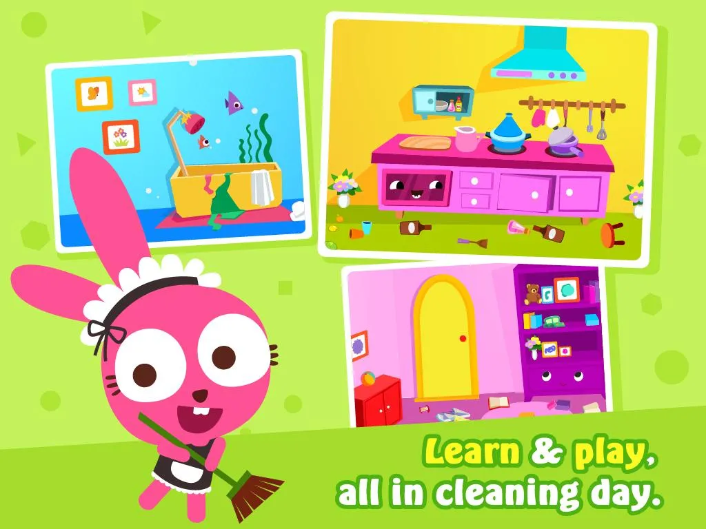 Papo World Cleaning Day | Indus Appstore | Screenshot