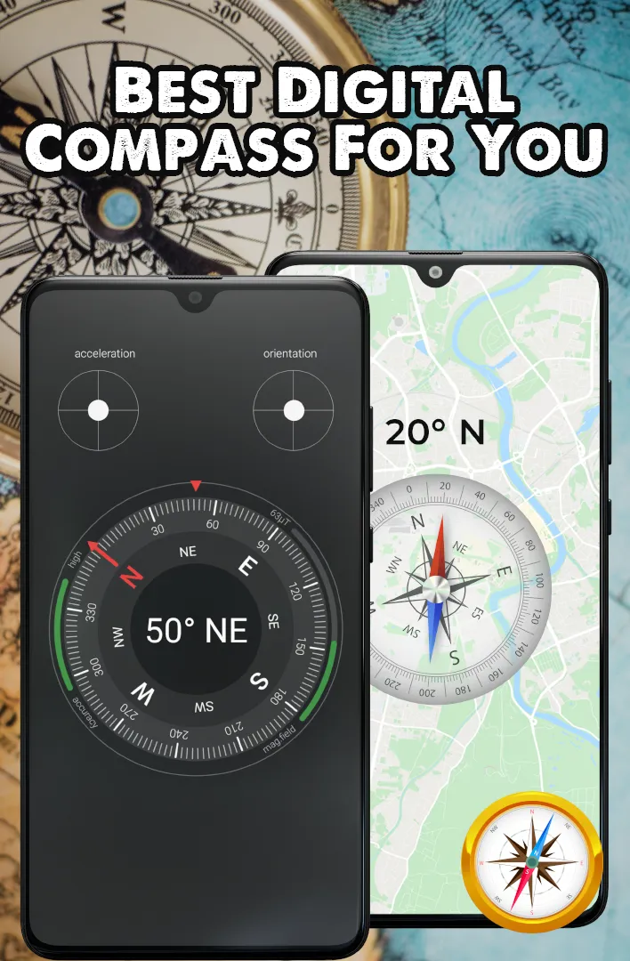 Pro Compass - Easy Compass | Indus Appstore | Screenshot