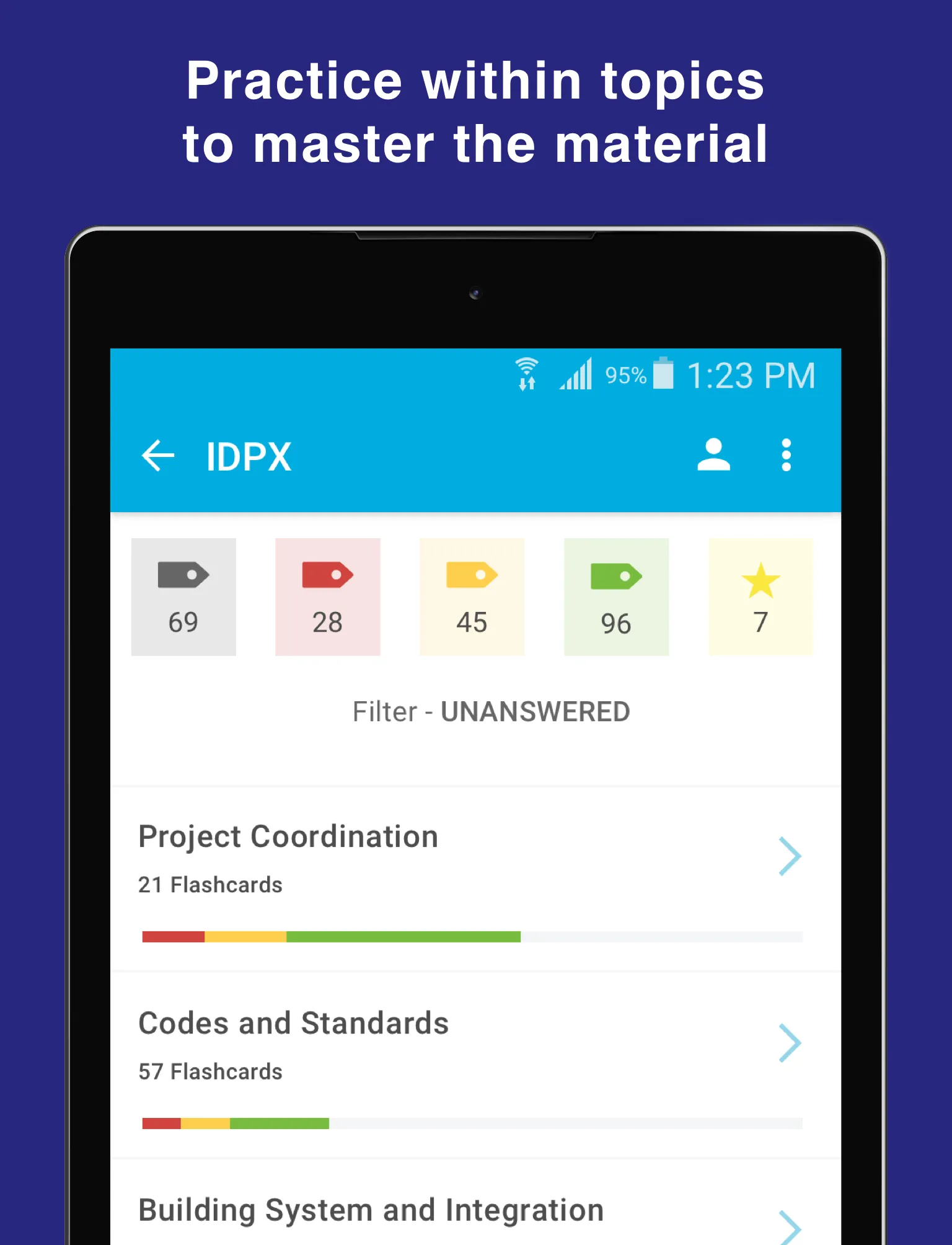 NCIDQ IDPX Flashcards | Indus Appstore | Screenshot