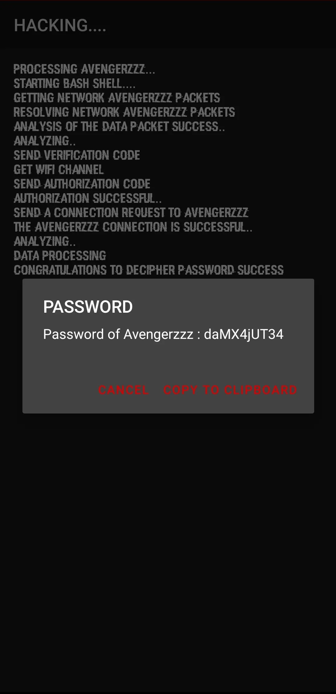 WiFi Password Hacker Simulator | Indus Appstore | Screenshot