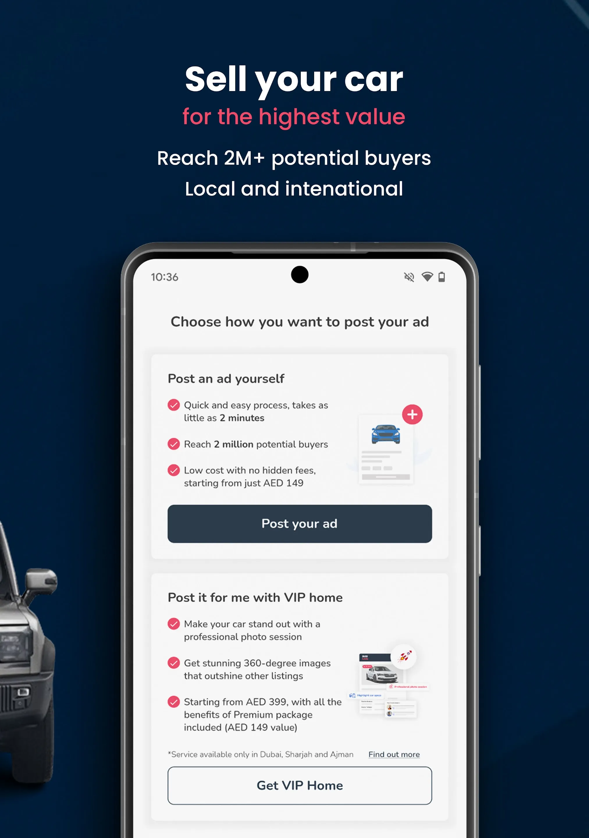 DubiCars: Buy & Sell Cars UAE | Indus Appstore | Screenshot