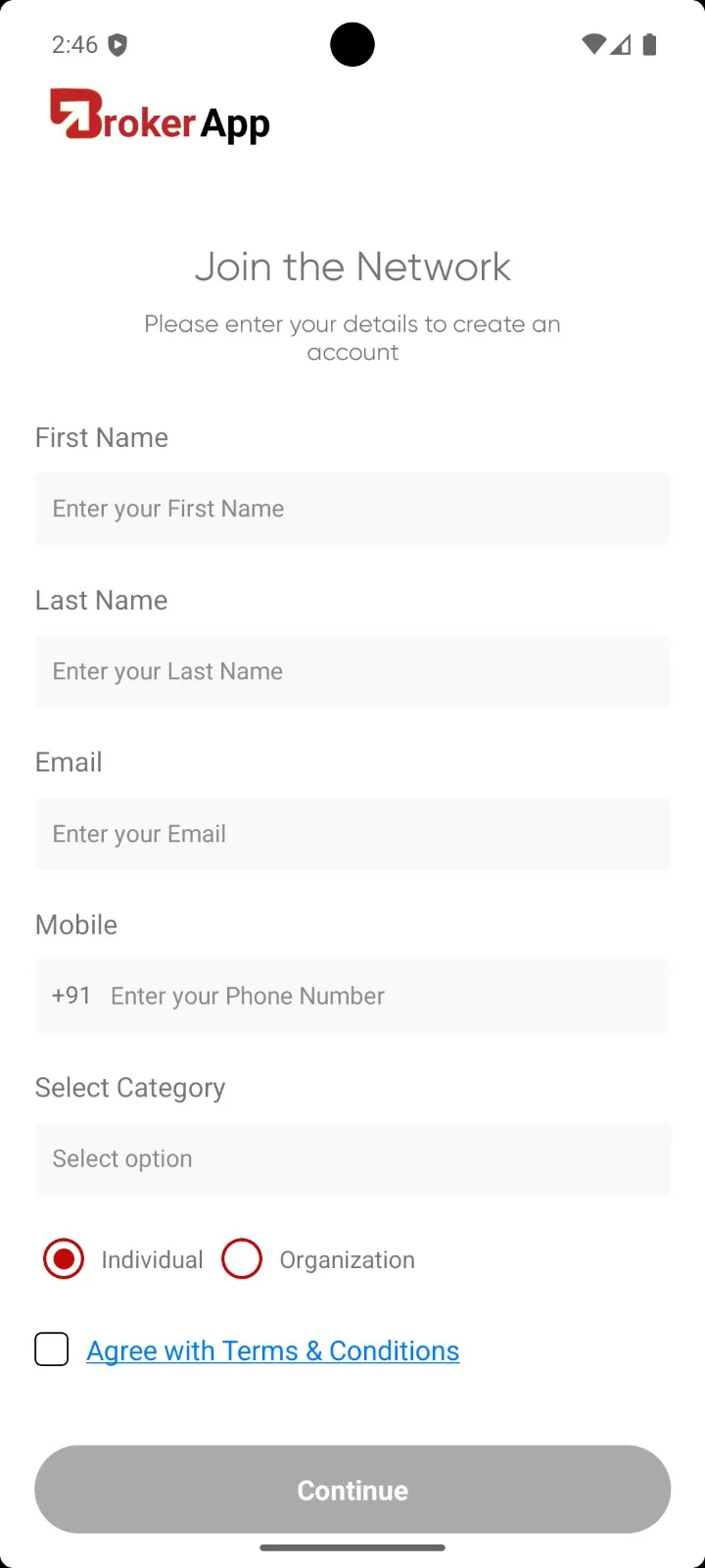 BrokerApp | Indus Appstore | Screenshot