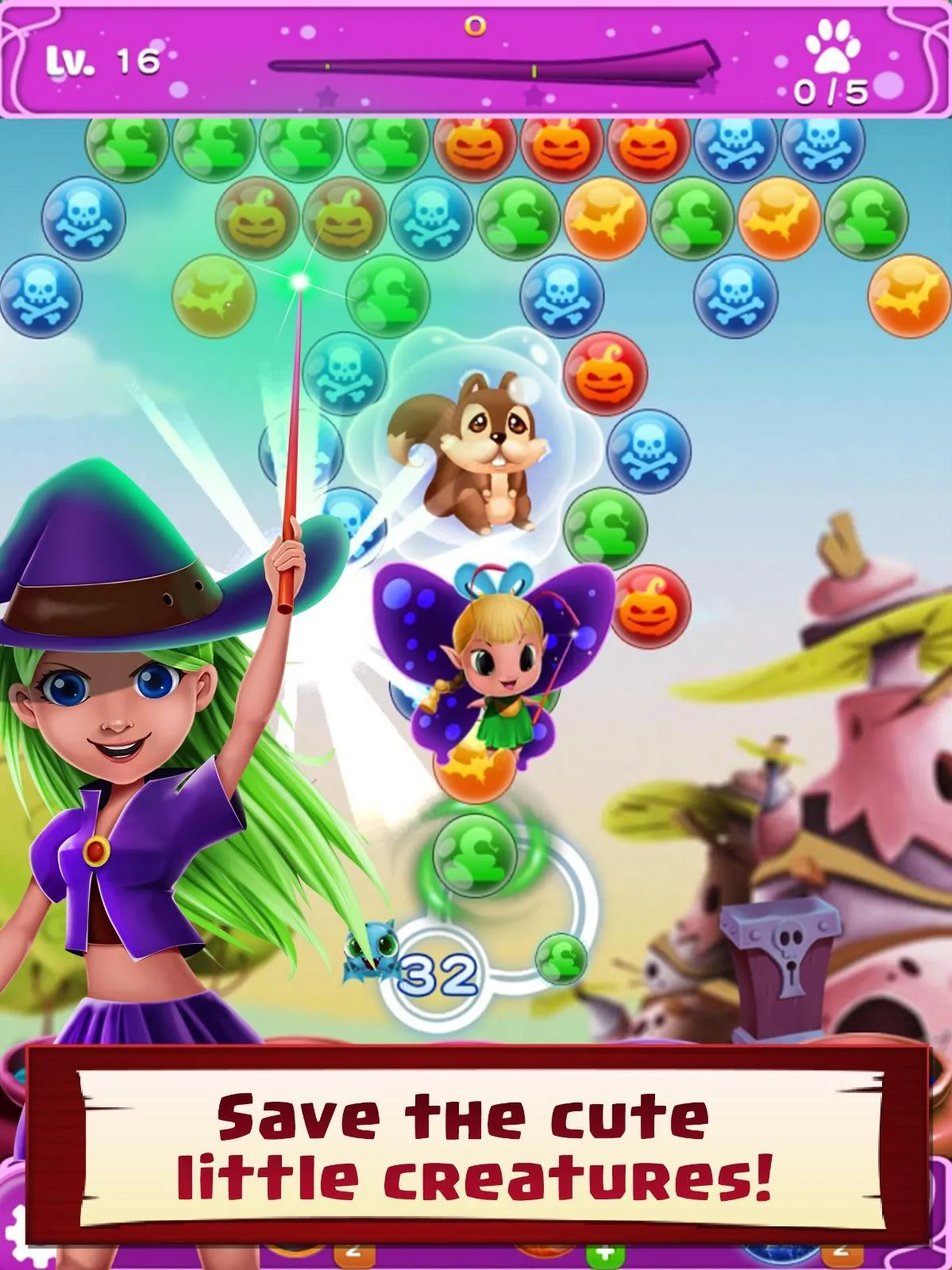 Witchland Bubble Shooter | Indus Appstore | Screenshot