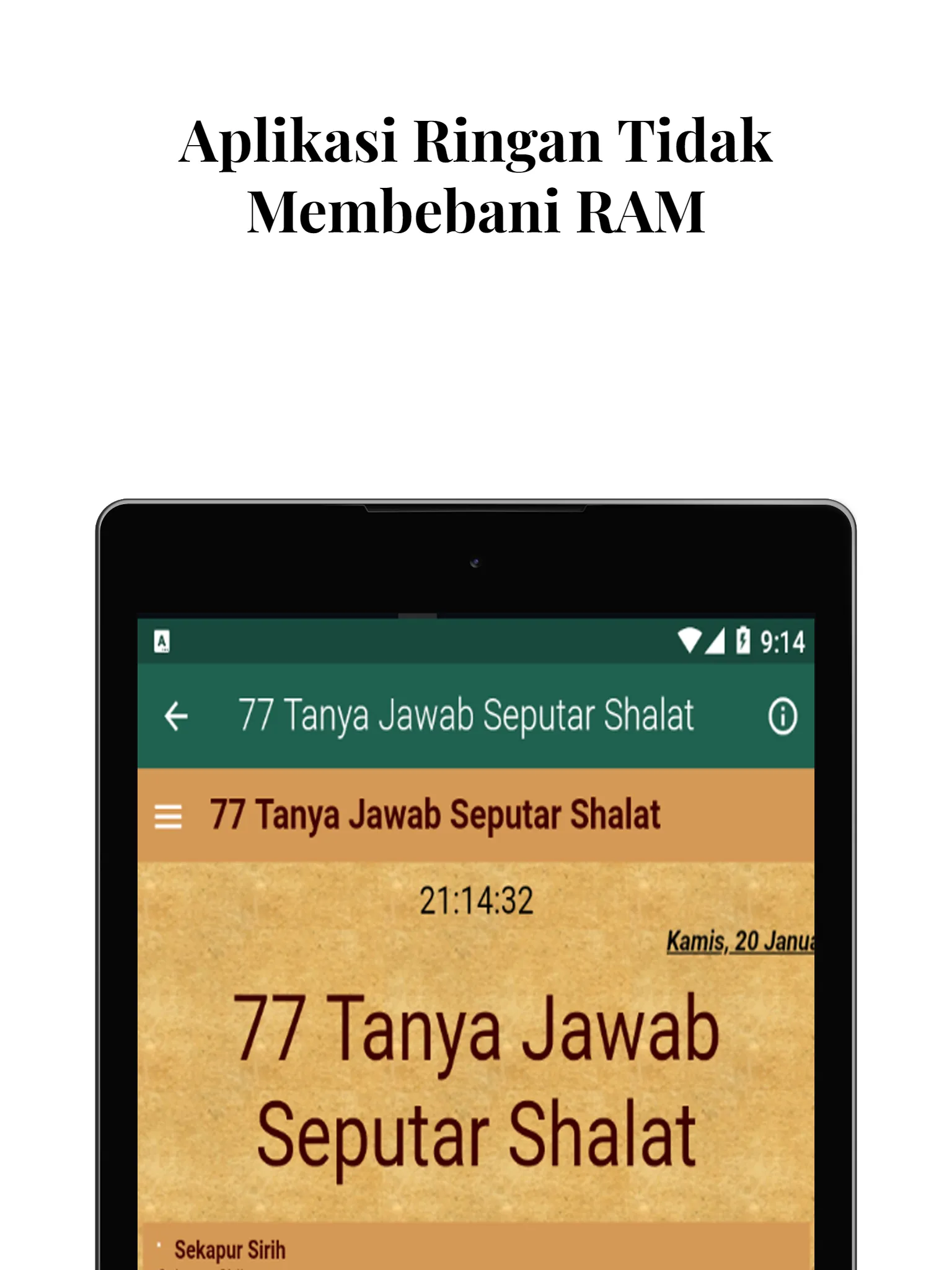 77 Tanya Jawab Seputar Shalat | Indus Appstore | Screenshot