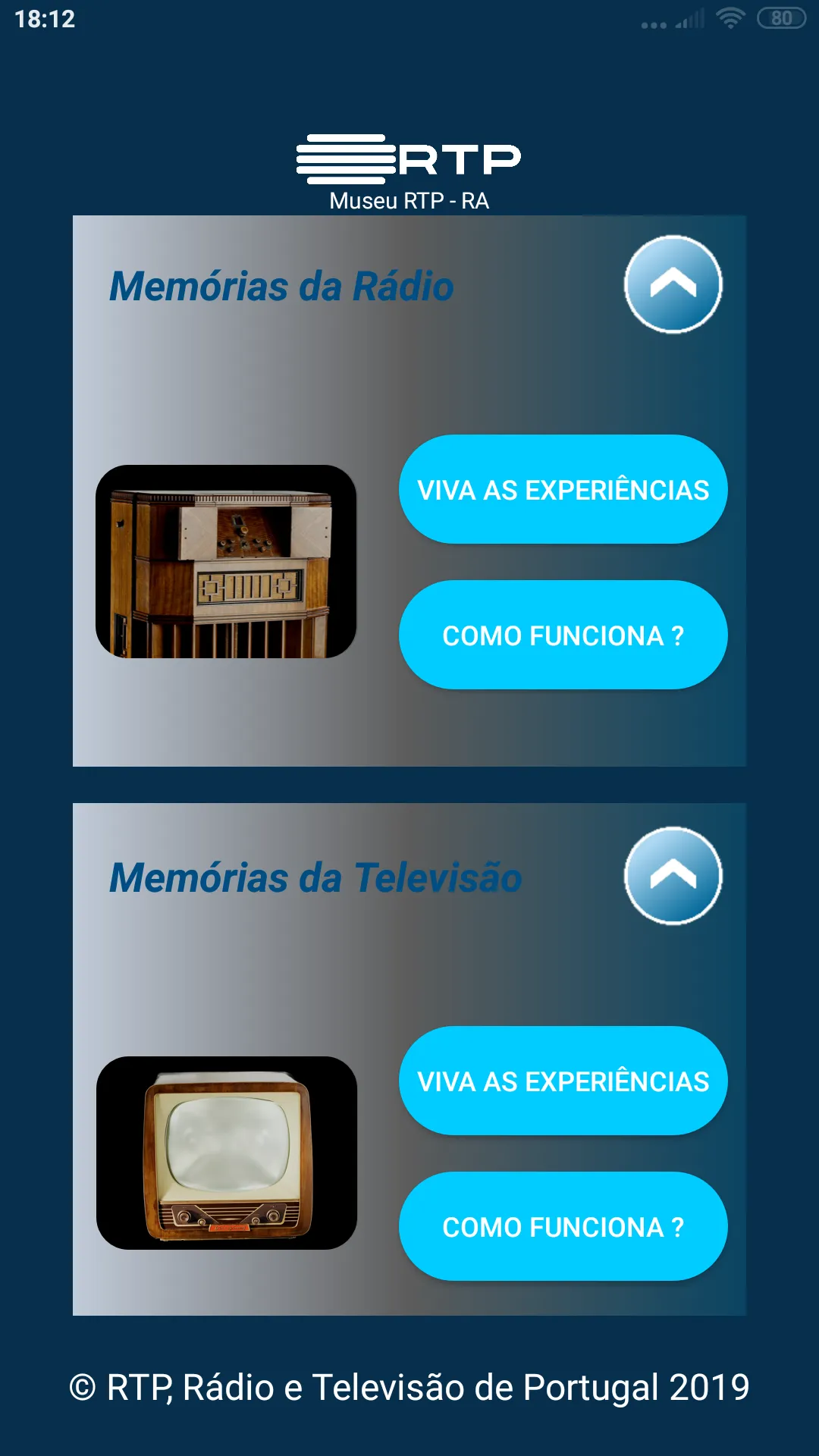 RTP Museu Realidade Aumentada | Indus Appstore | Screenshot