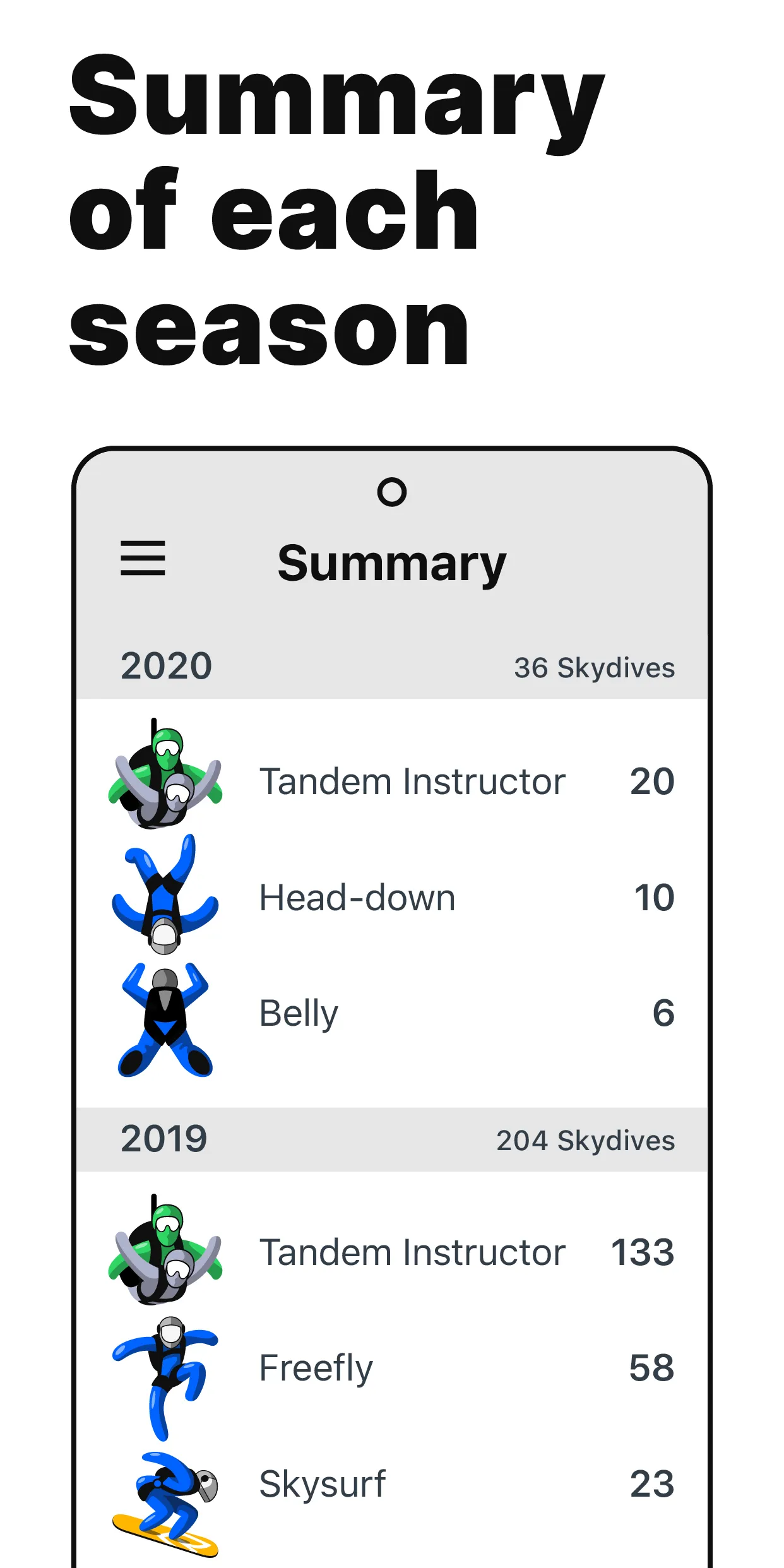 Boogie - Skydiving Logbook | Indus Appstore | Screenshot