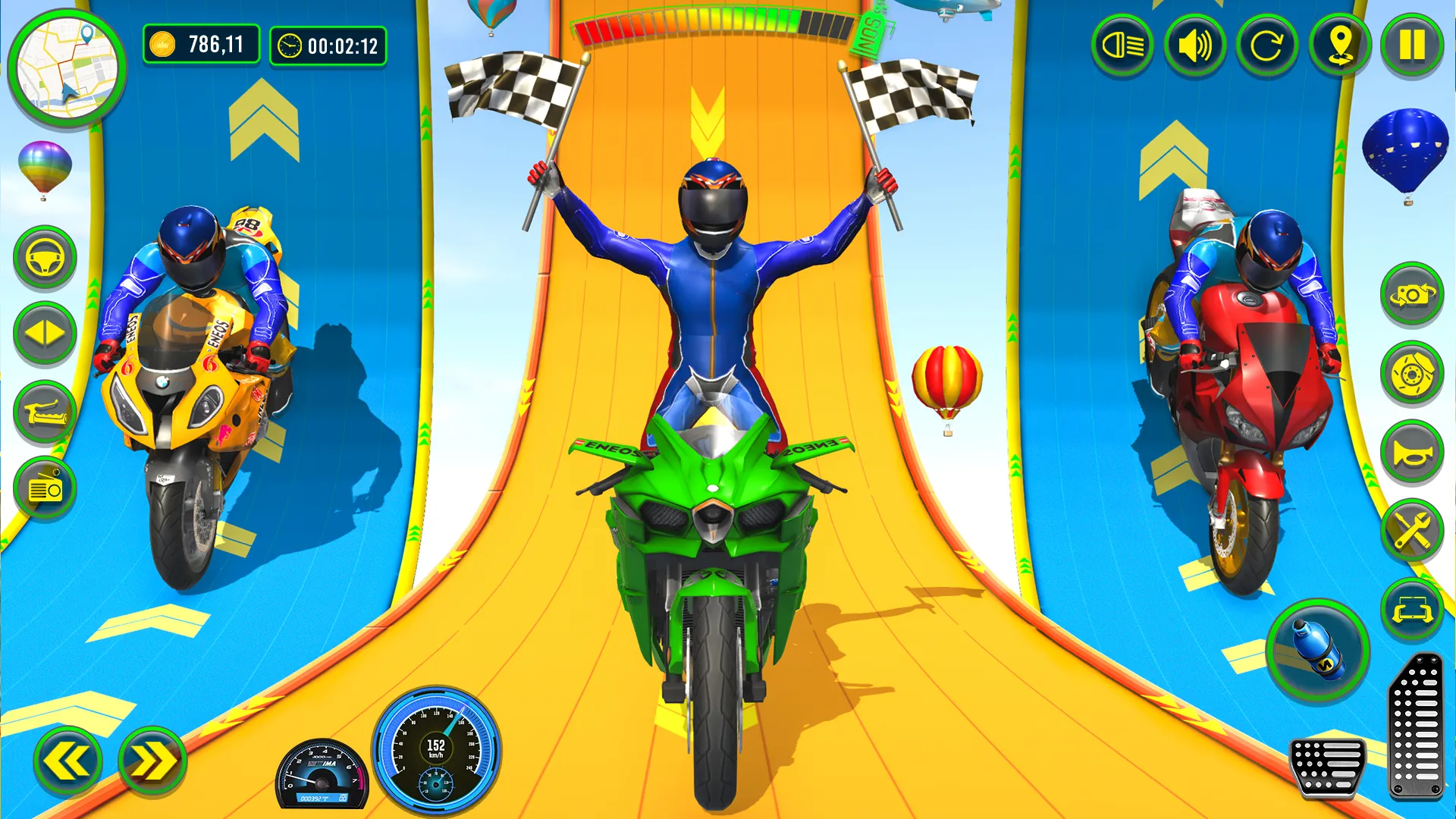 Mega Ramp Stunts Bike Games 3d | Indus Appstore | Screenshot