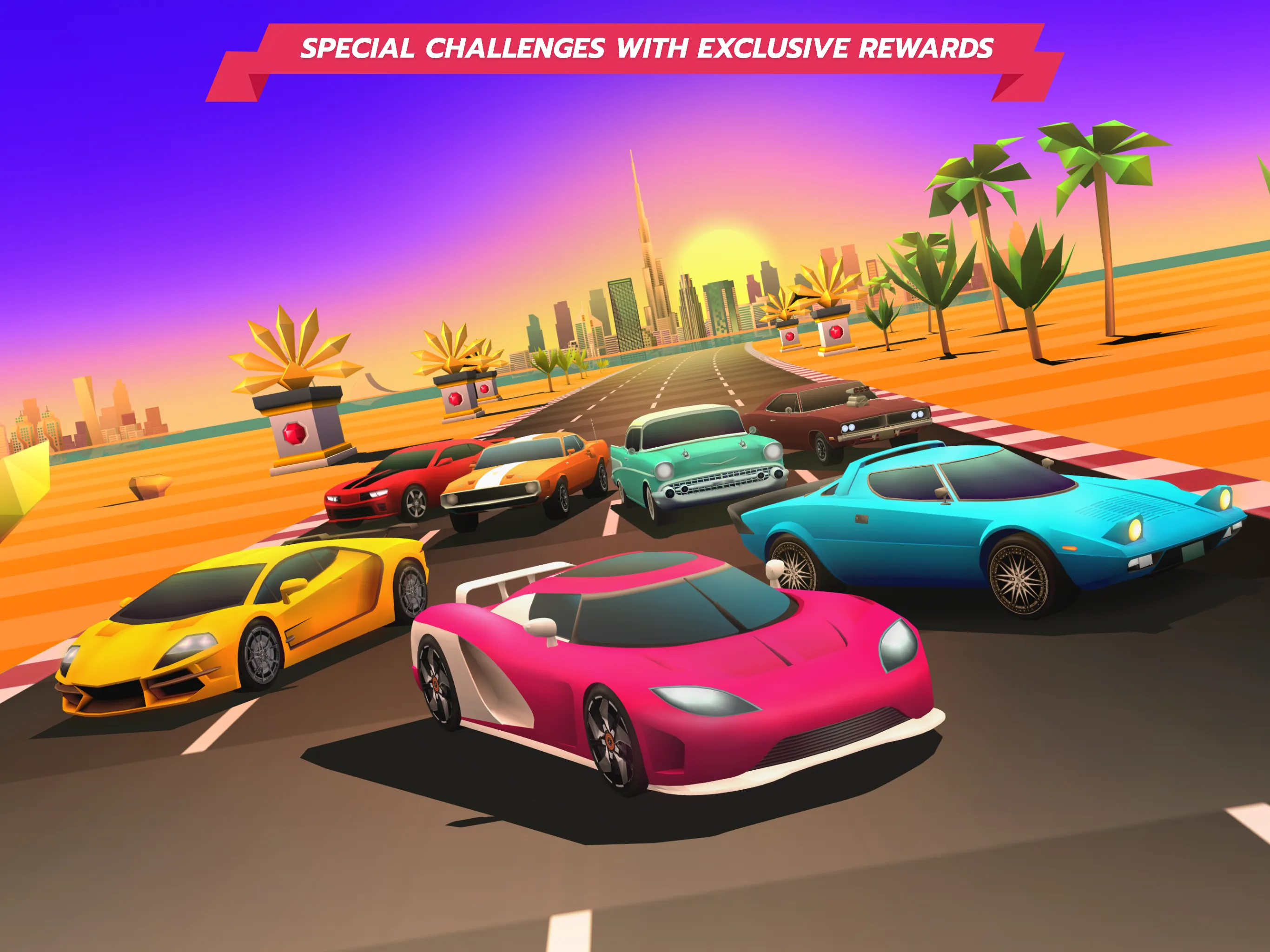 Horizon Chase – Arcade Racing | Indus Appstore | Screenshot