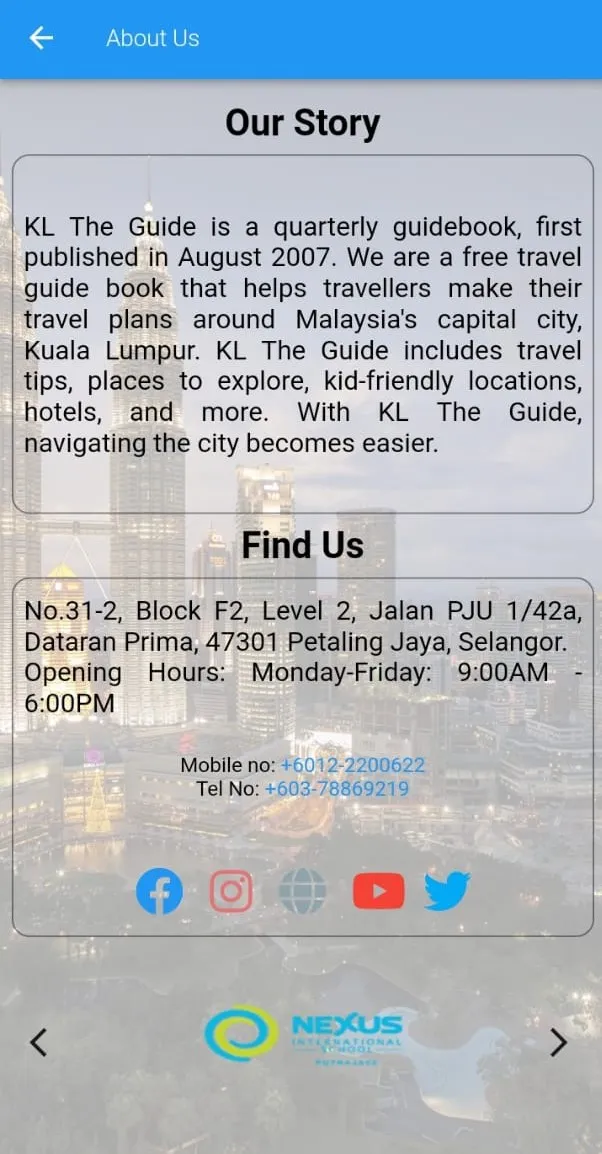 KL The Guide | Indus Appstore | Screenshot