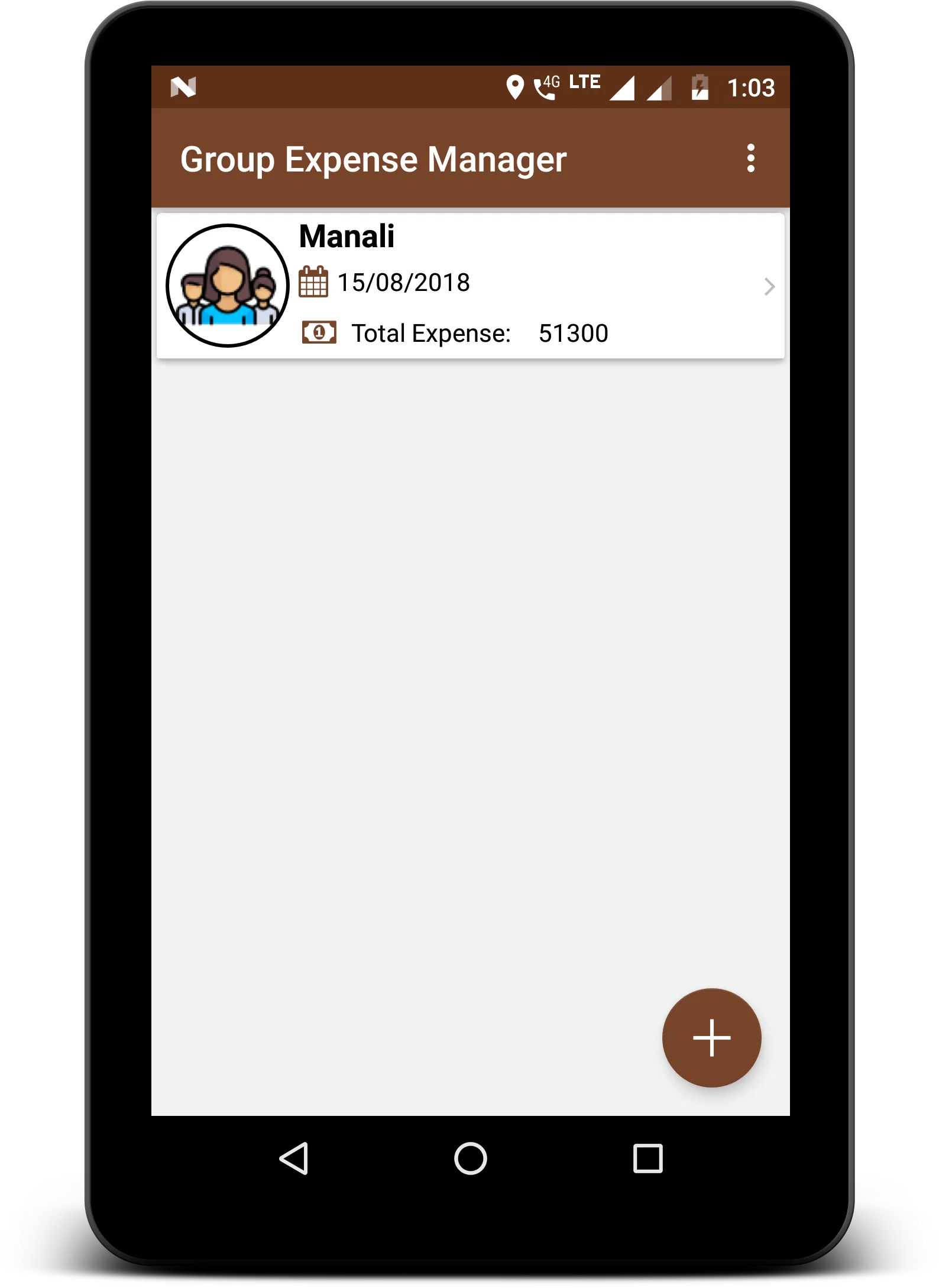 Group Expense Manager | Indus Appstore | Screenshot