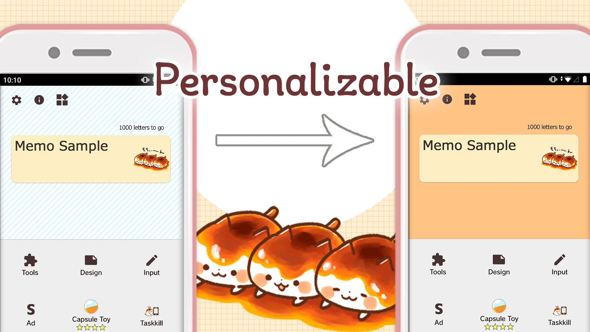 Sticky Note Mitarashi Nyanko | Indus Appstore | Screenshot