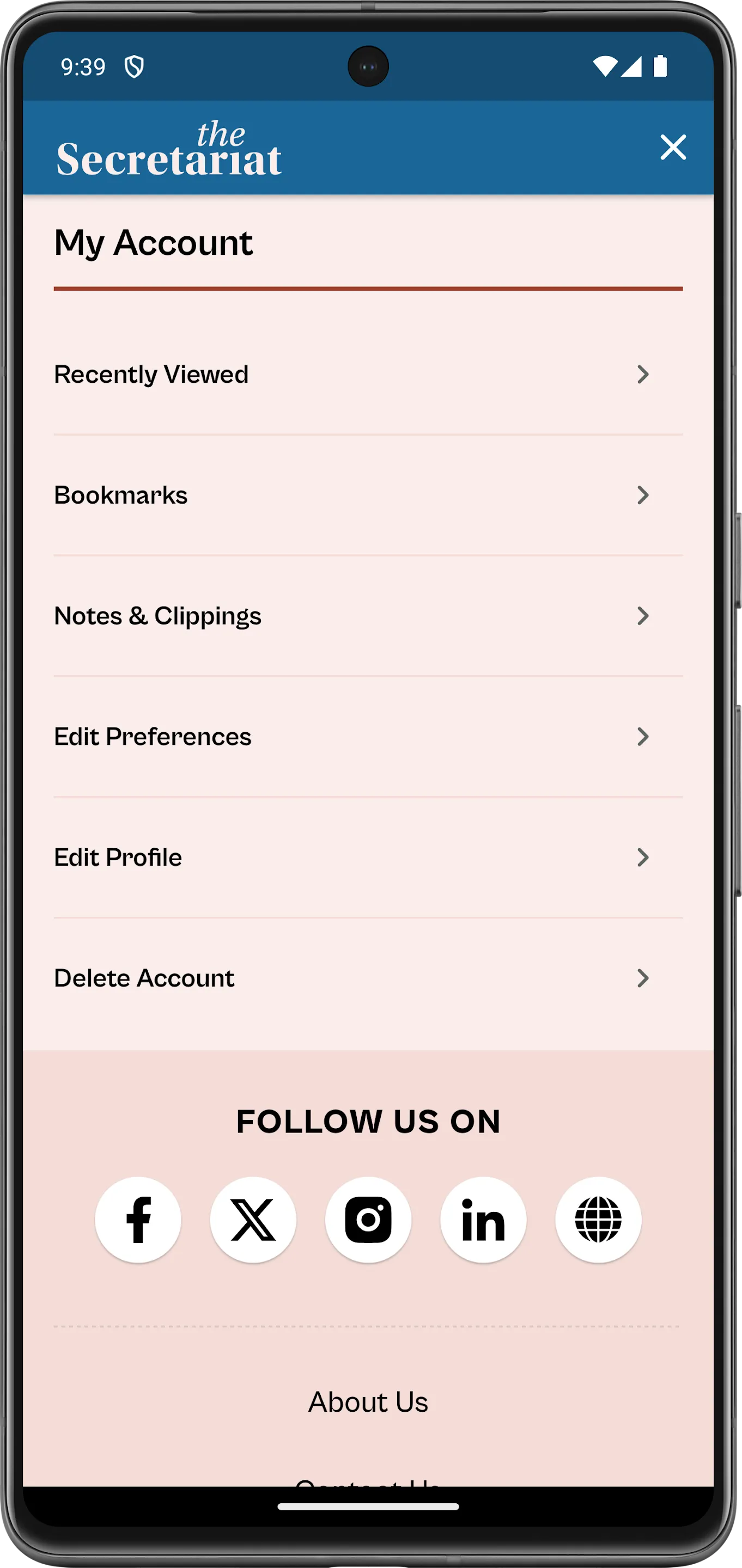 The Secretariat News | Indus Appstore | Screenshot