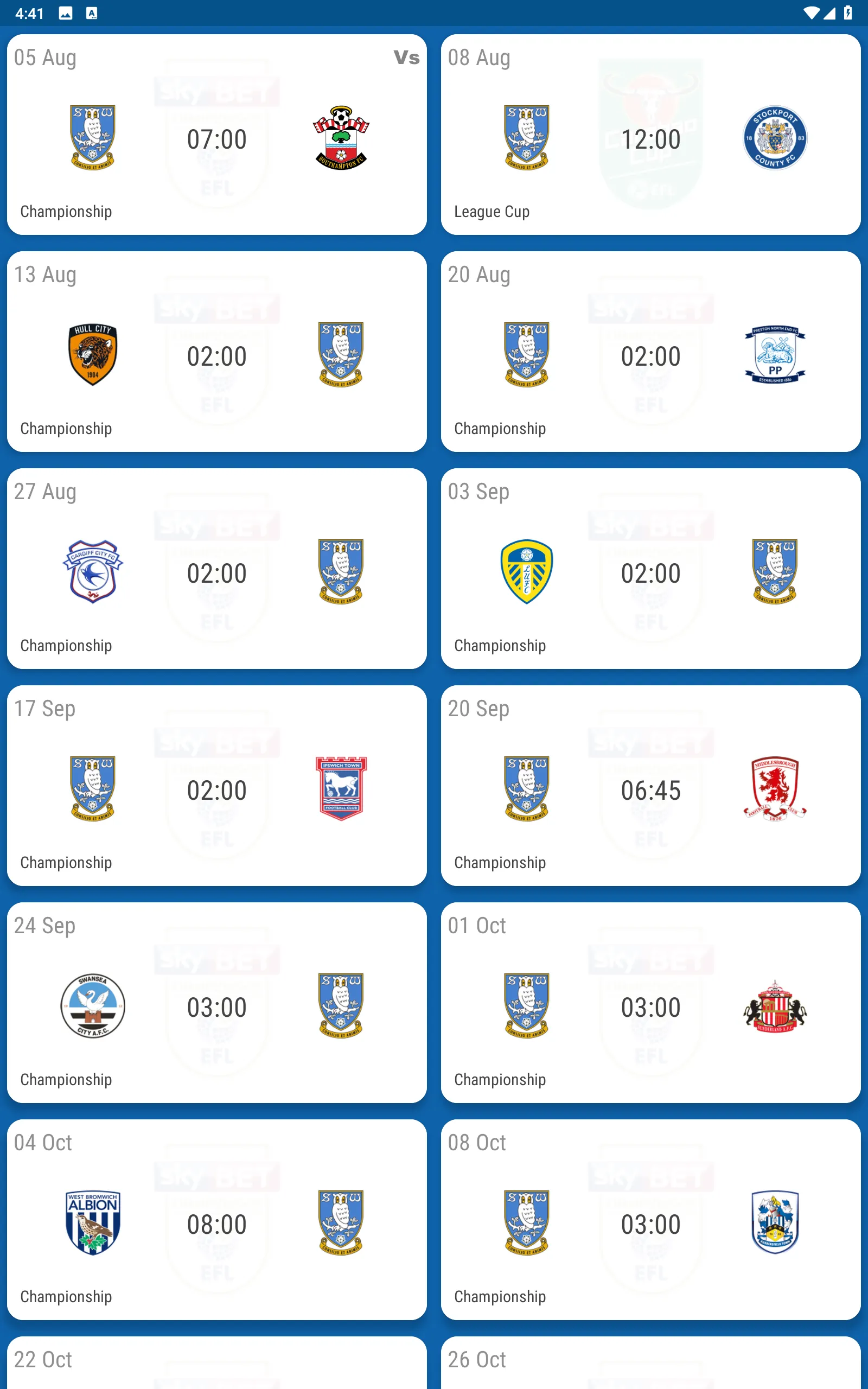 Sheffield Wednesday Fan App | Indus Appstore | Screenshot