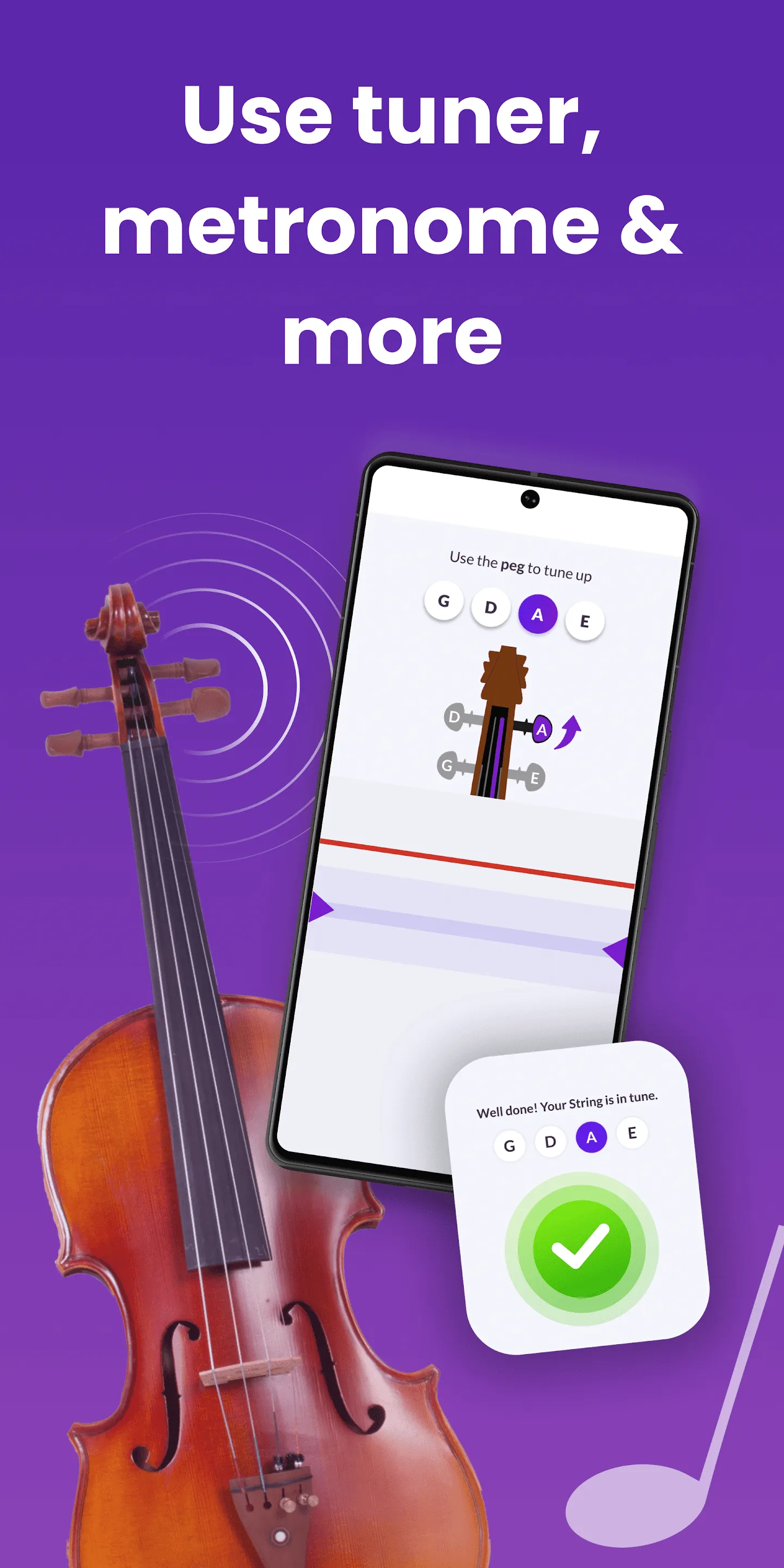 Violin Lessons by tonestro | Indus Appstore | Screenshot