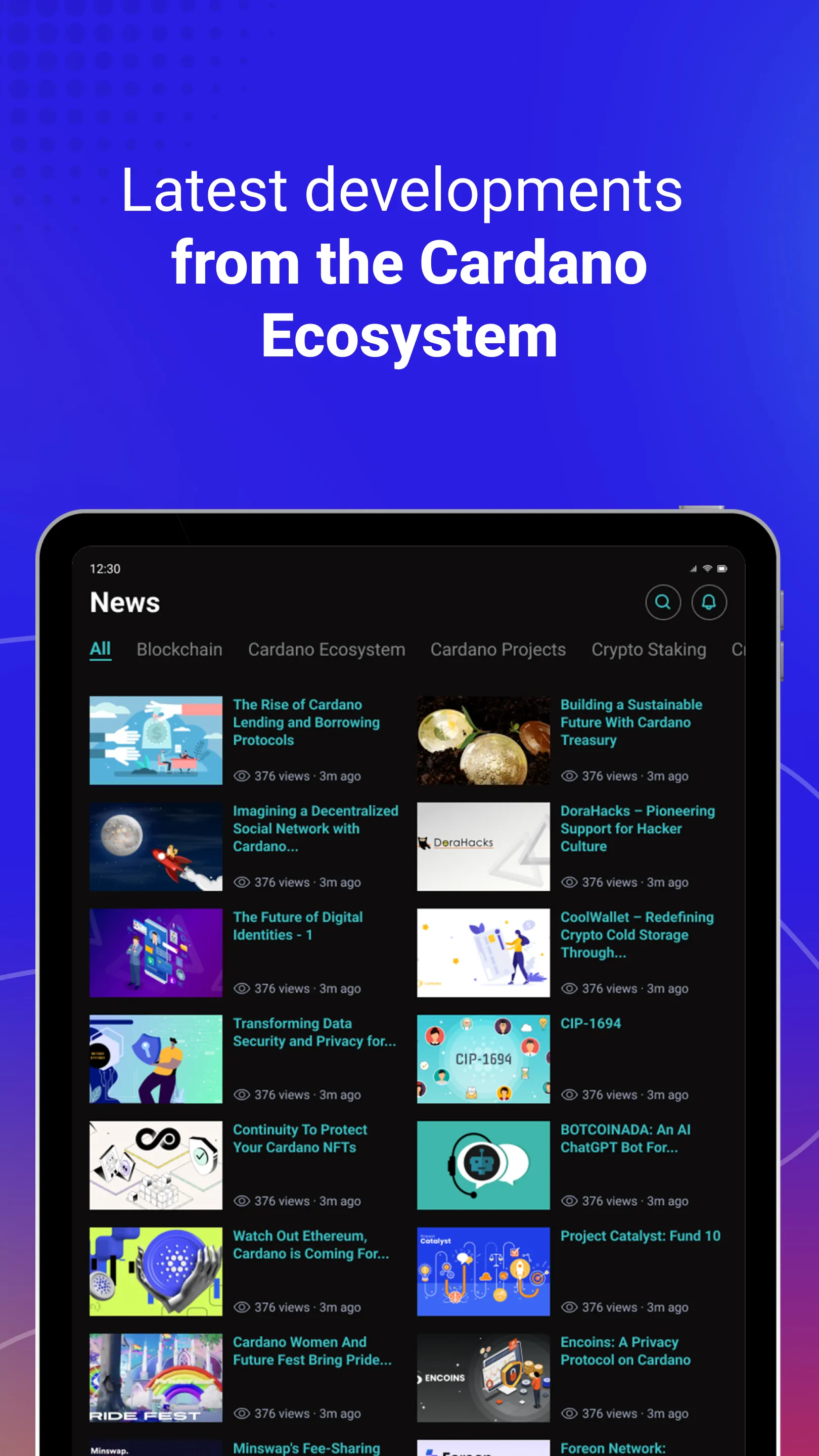 Cardano Spot: ADA Crypto News | Indus Appstore