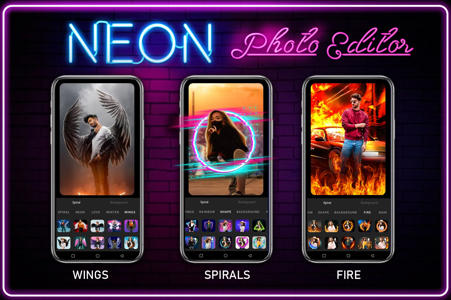 Neon Photo Lab Editor | Indus Appstore | Screenshot