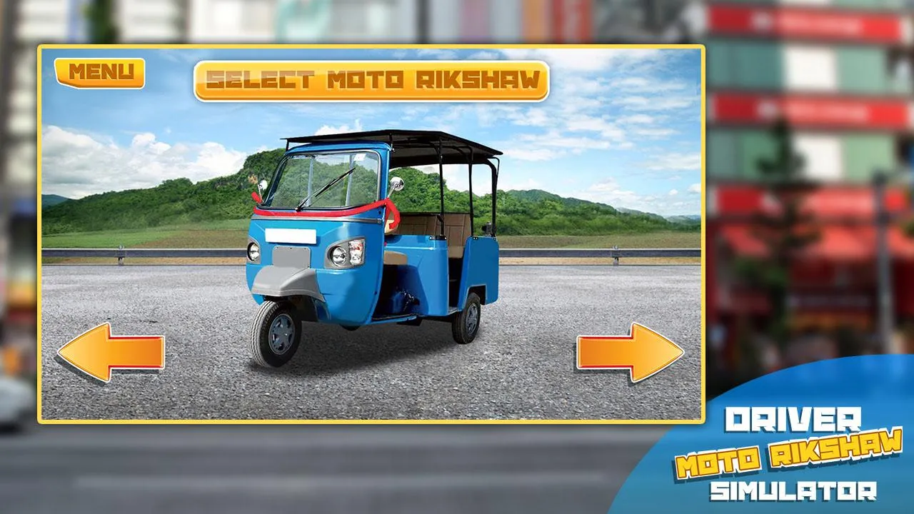 Driver Moto Rikshaw Simulator | Indus Appstore | Screenshot