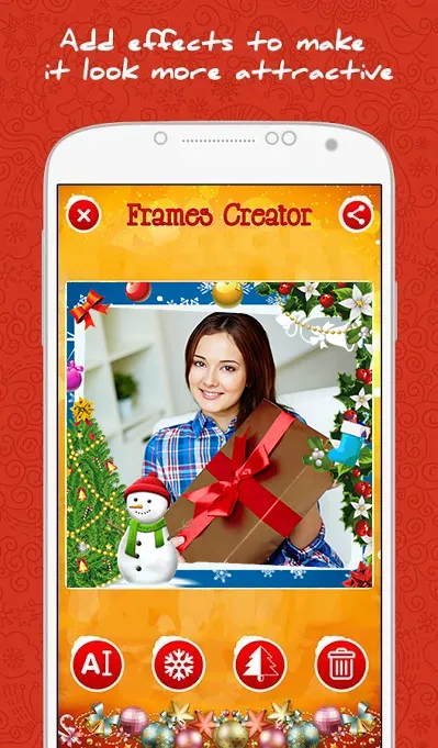 Merry Christmas Photo Frames | Indus Appstore | Screenshot