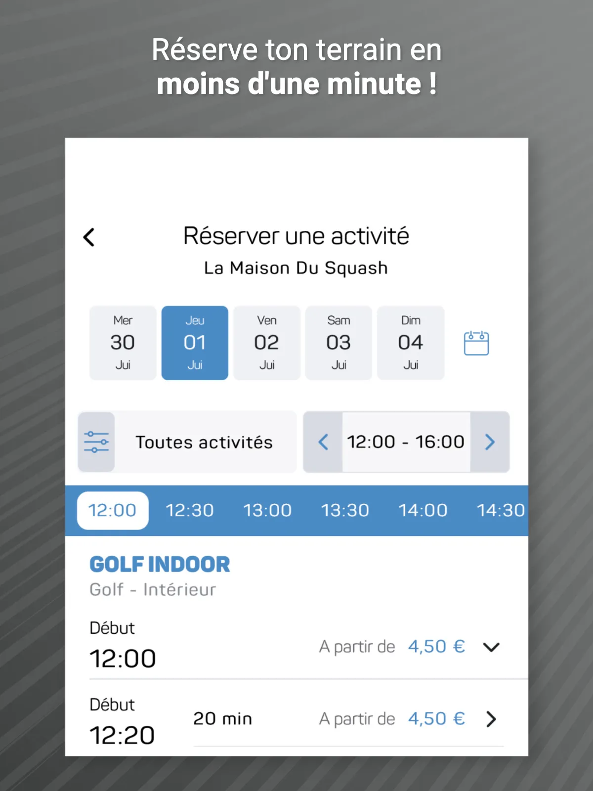 La Maison du squash | Indus Appstore | Screenshot