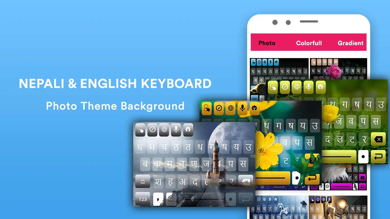 English Nepali keyboard | Indus Appstore | Screenshot