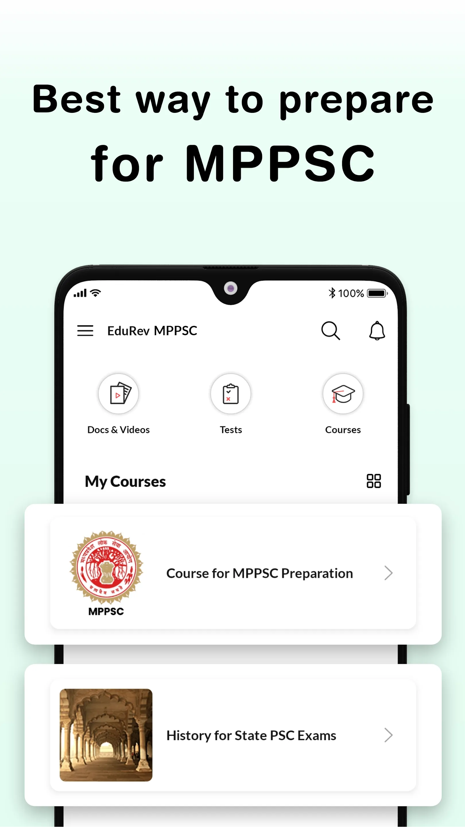 MPPSC Exam Preparation App | Indus Appstore | Screenshot